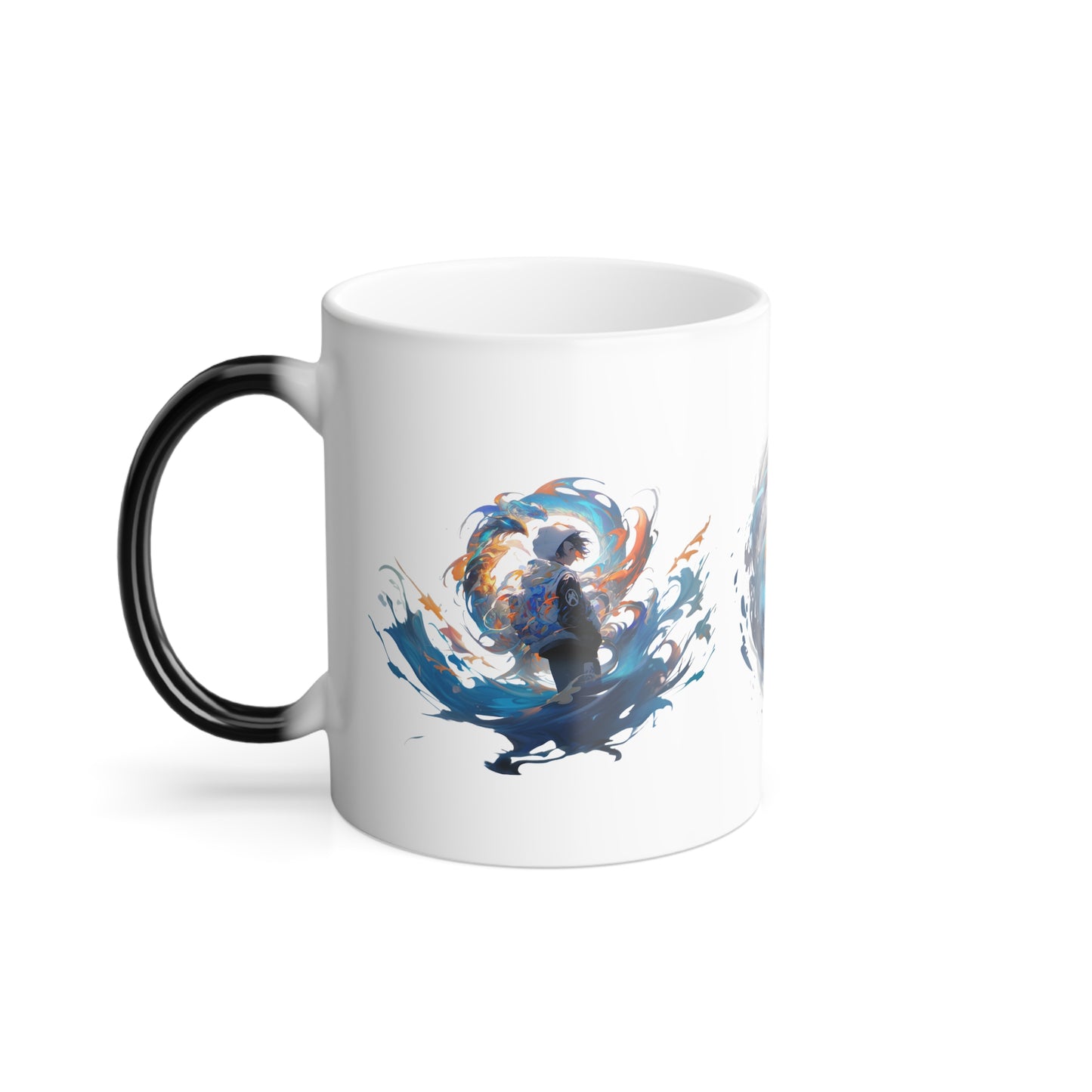 Water Flames | Color Morphing Mug, 11oz