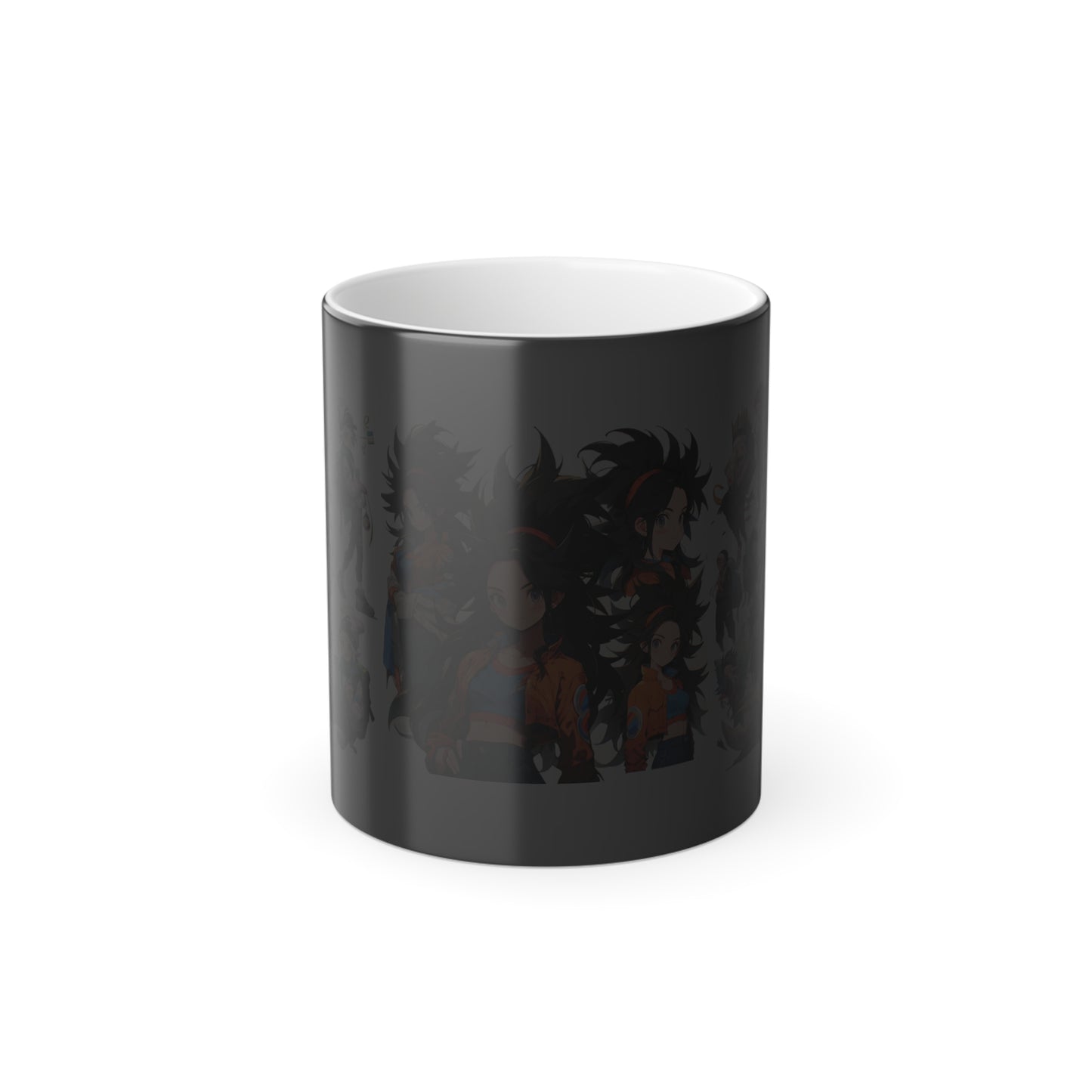 Taza Morphing de color personalizado de anime, 11 oz