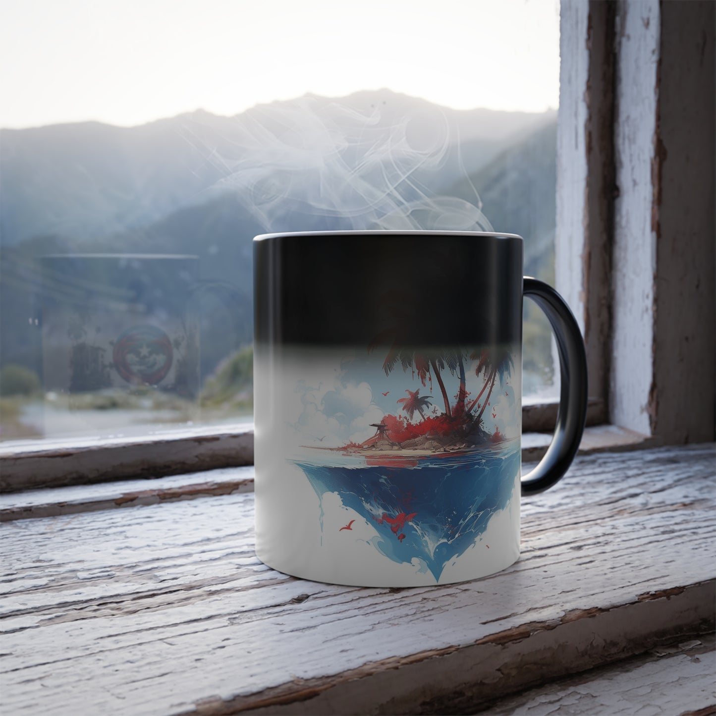 Puerto Rico | Taza que cambia de color, 11 oz