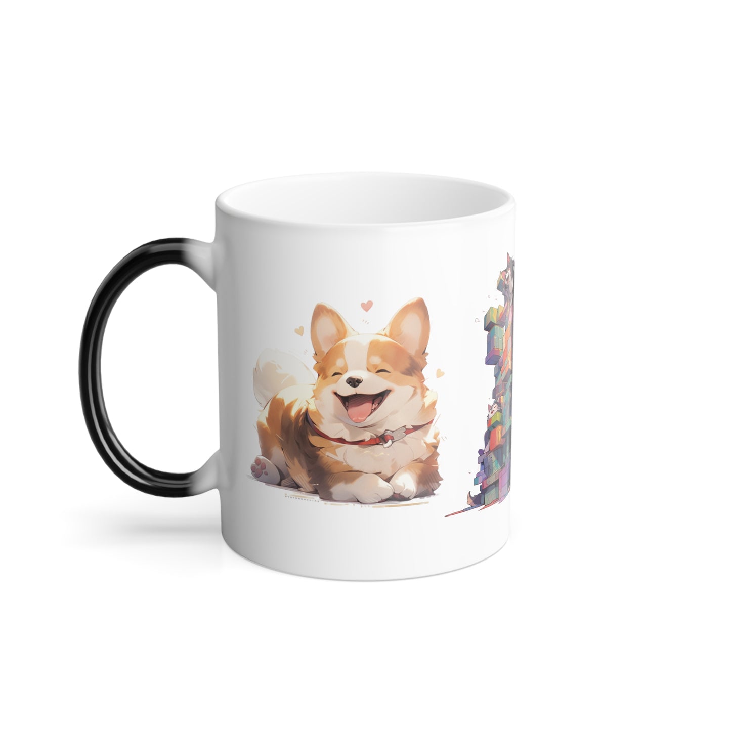 Corgi Custom Design | Color Morphing Mug, 11oz