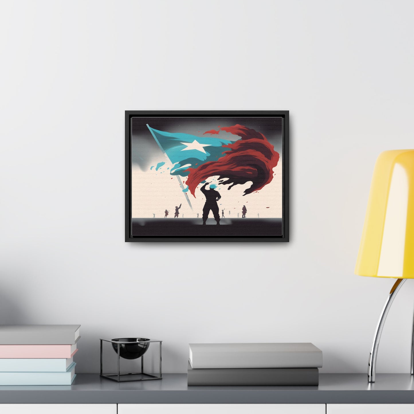 Envolturas de lienzo de galería, marco horizontal