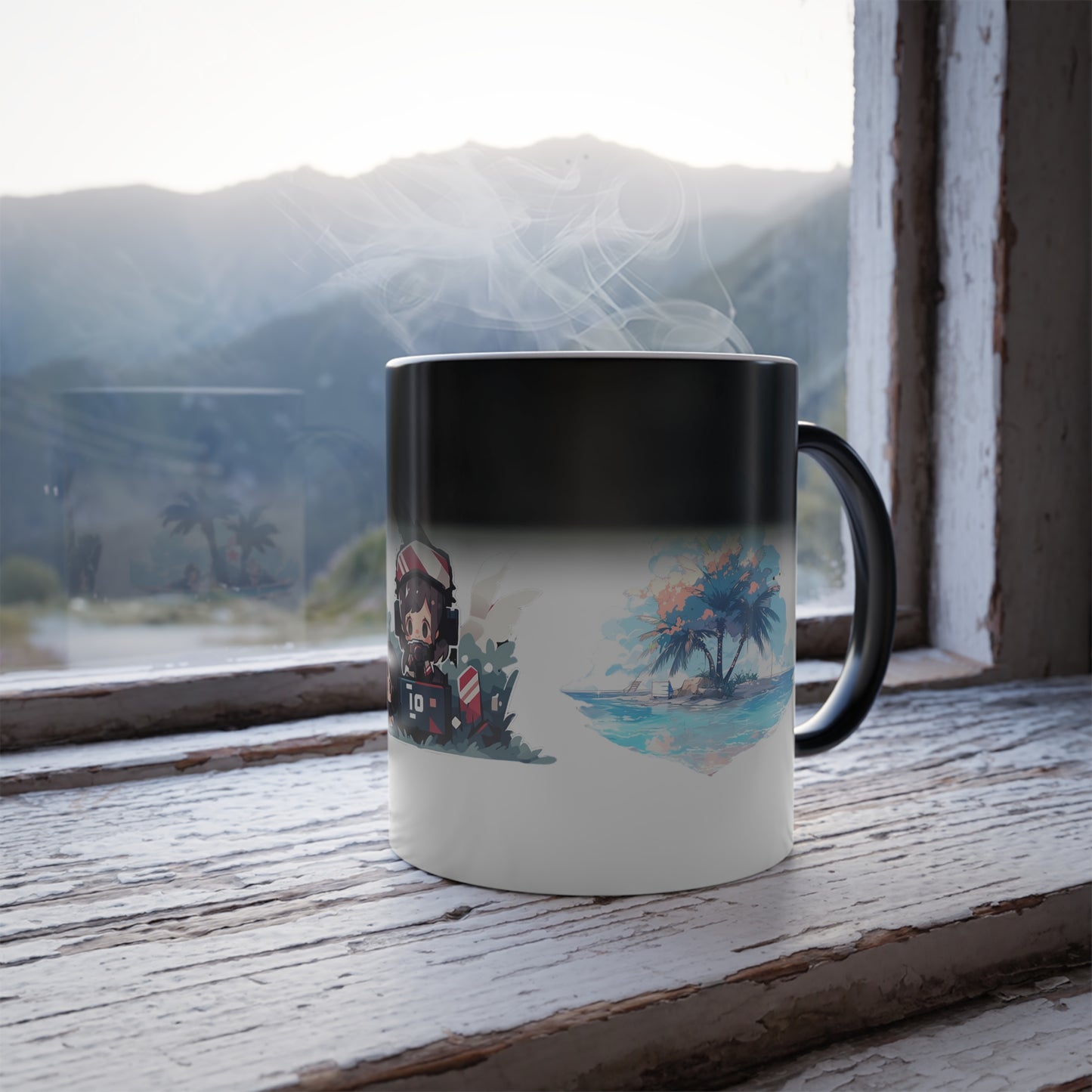 Paradise | Color Morphing Mug, 11oz