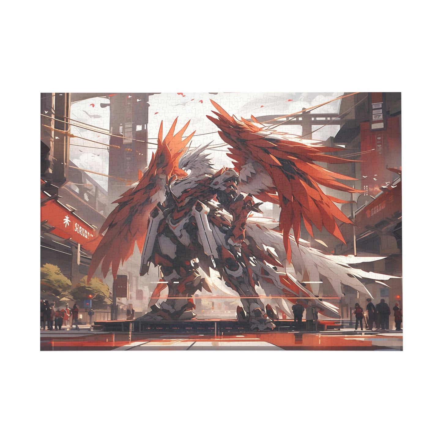 Robot hawk | Puzzle (96, 252, 500, 1000-Piece)