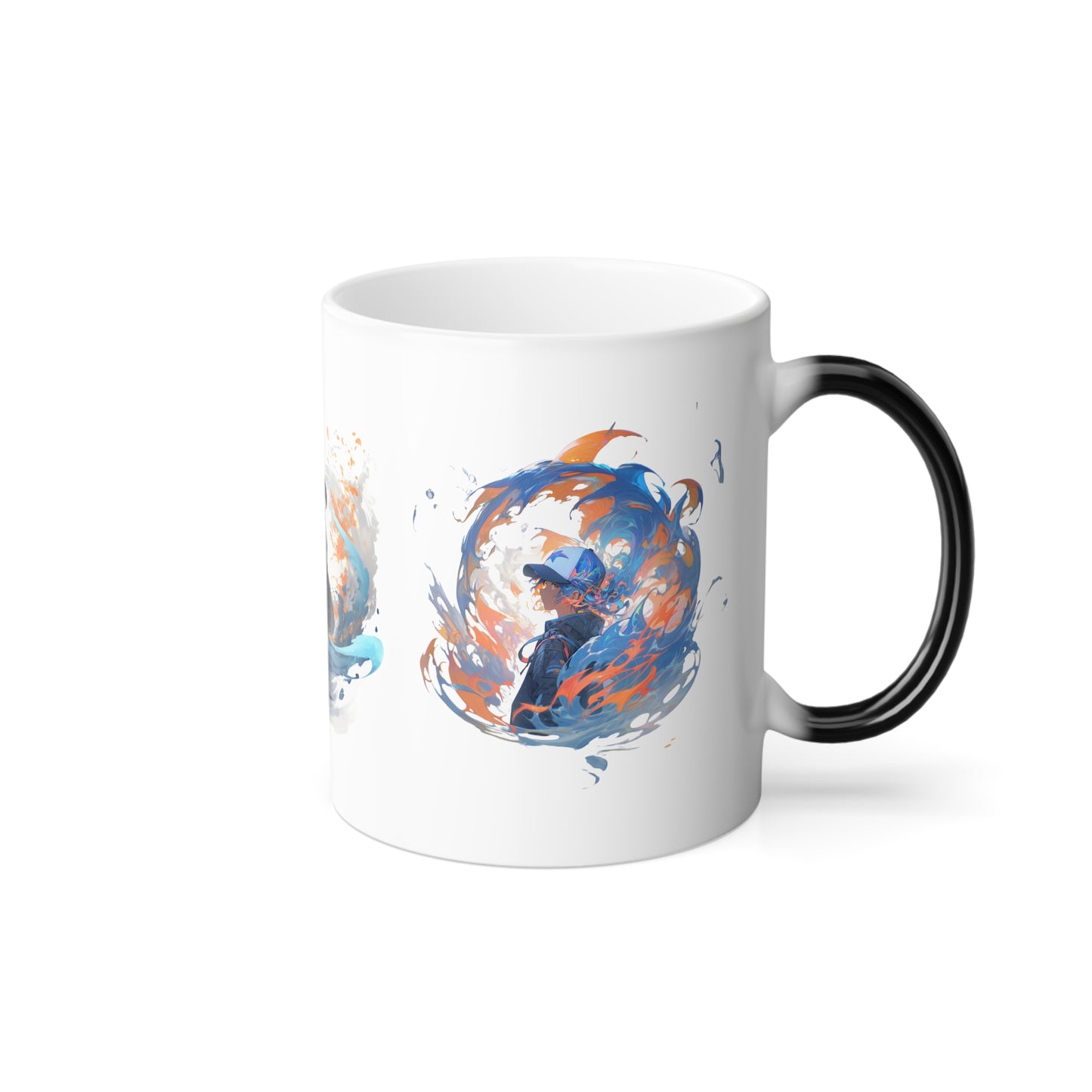 Water Flames | Color Morphing Mug, 11oz