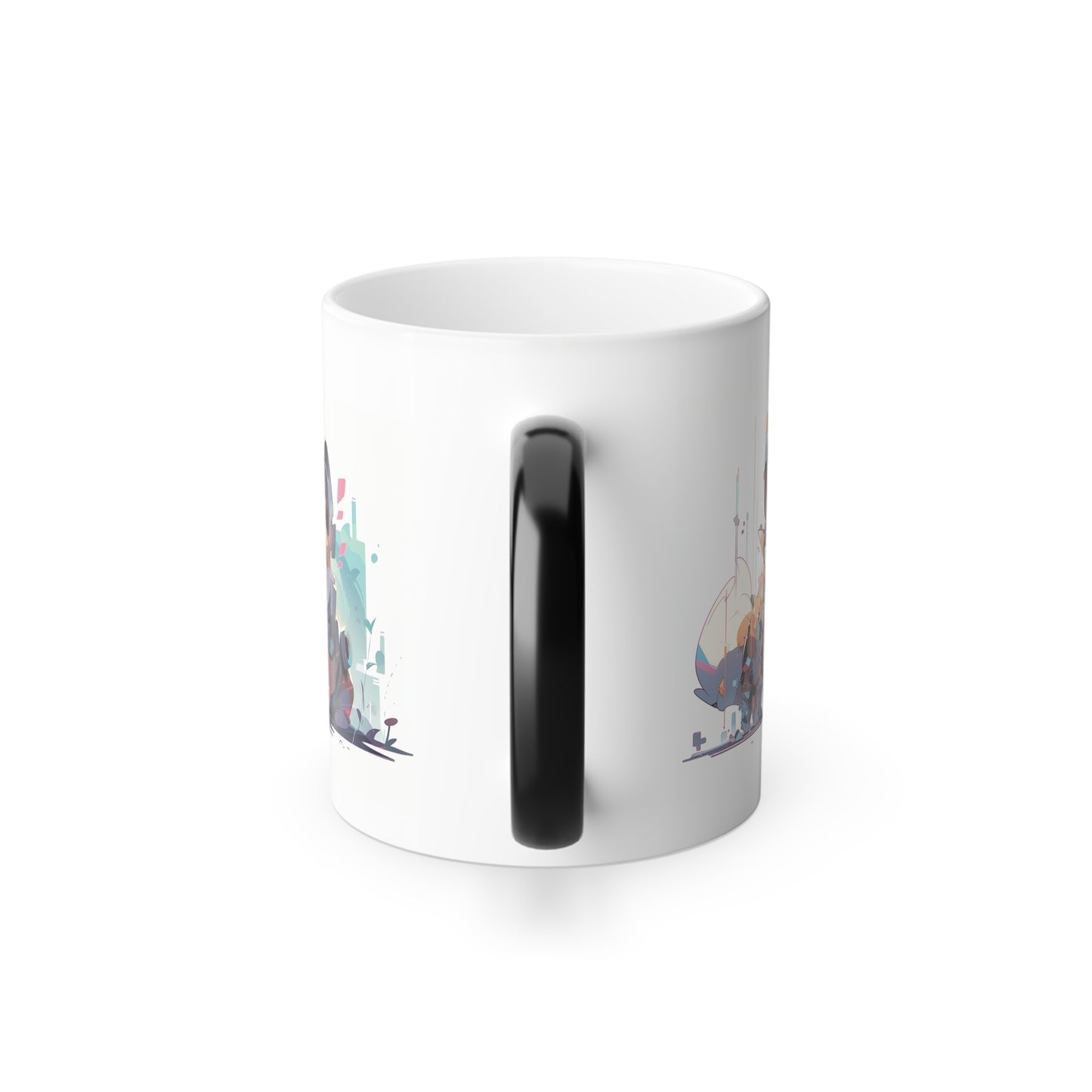 Corgi Second Wave | Color Morphing Mug, 11oz