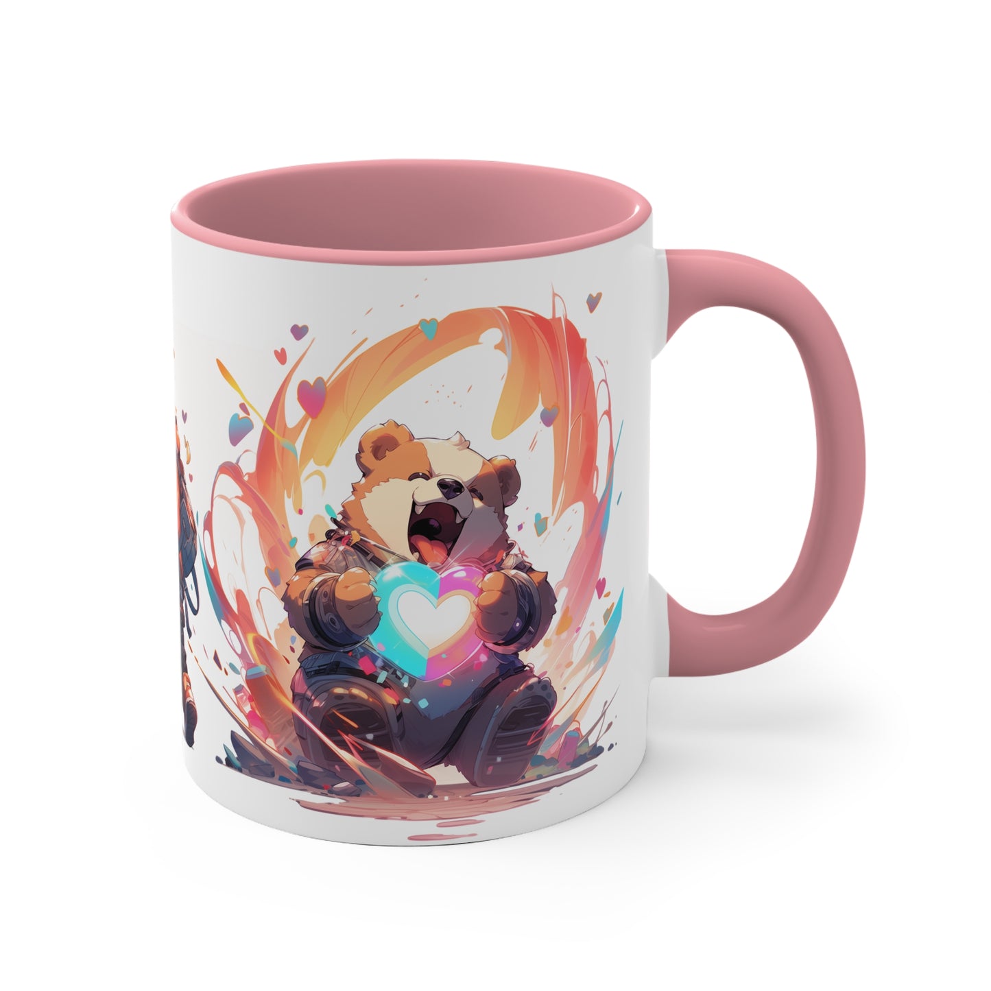 San Valentin Bear || 11oz Accent Mug