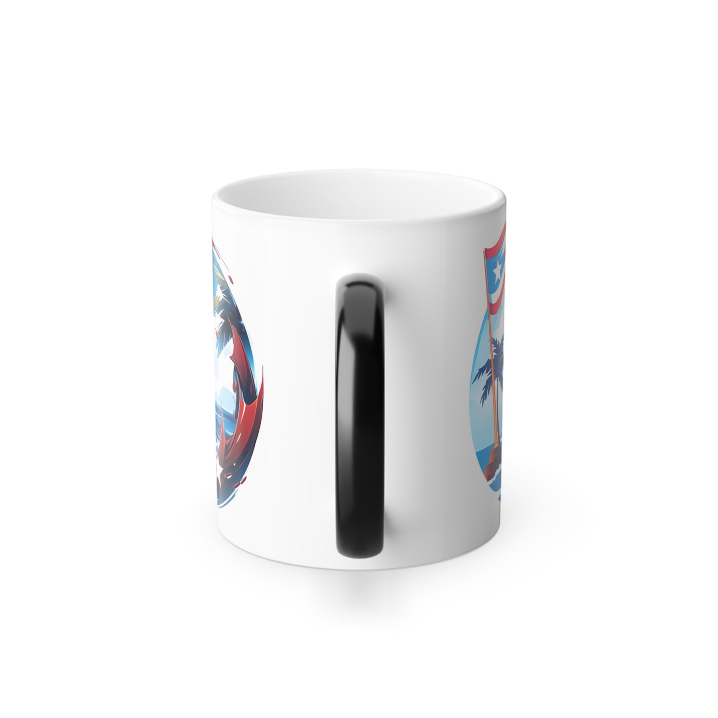 tropical de puerto rico | Taza que cambia de color, 11 oz