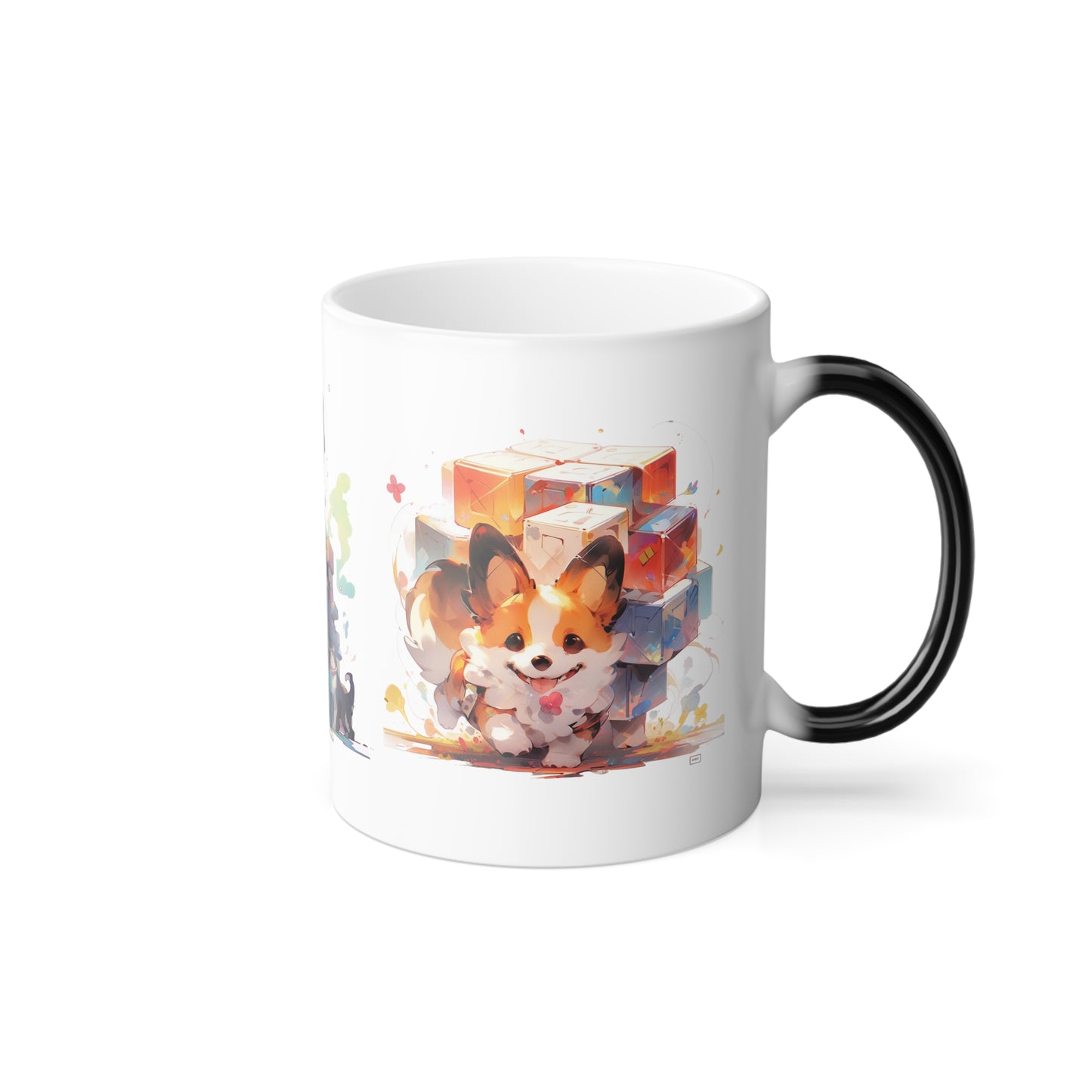 Corgi Custom Design | Color Morphing Mug, 11oz