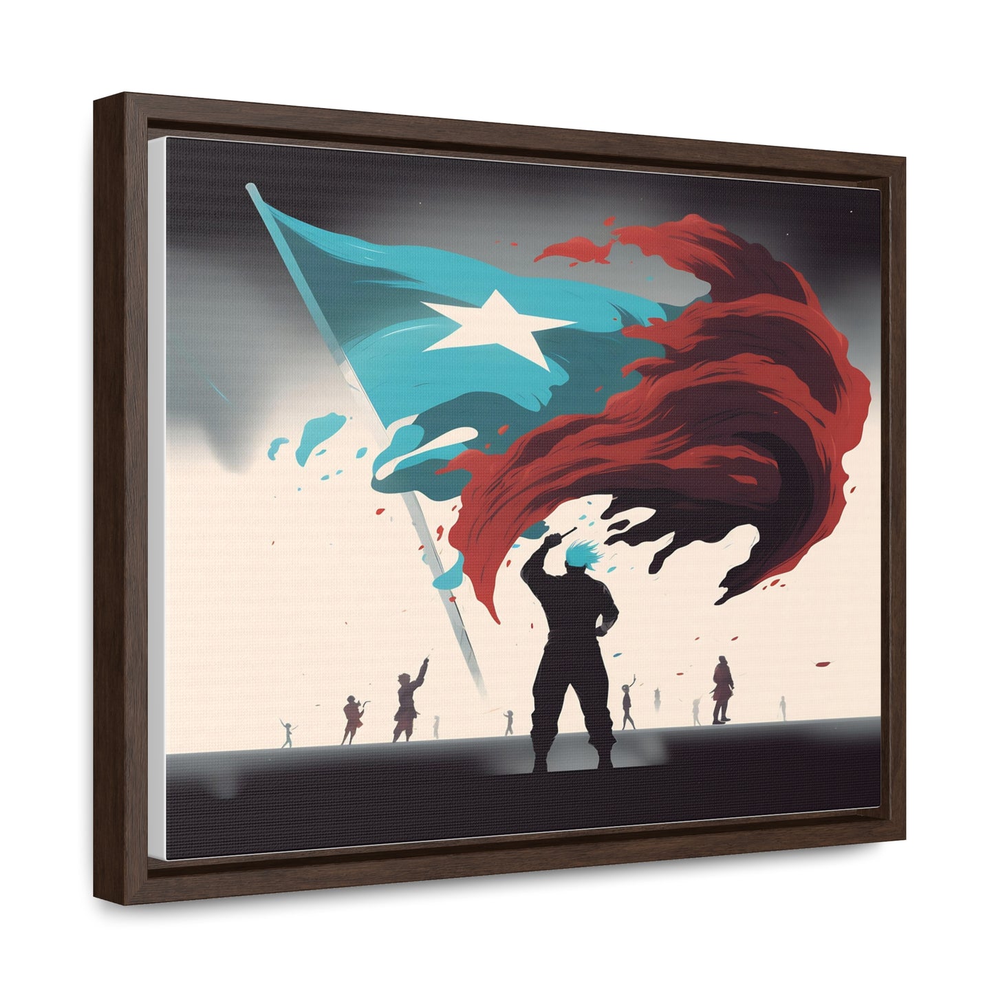Envolturas de lienzo de galería, marco horizontal