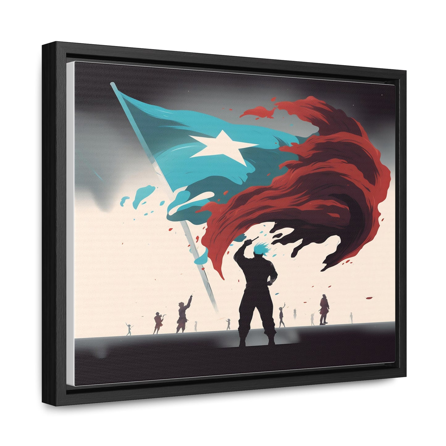 Envolturas de lienzo de galería, marco horizontal