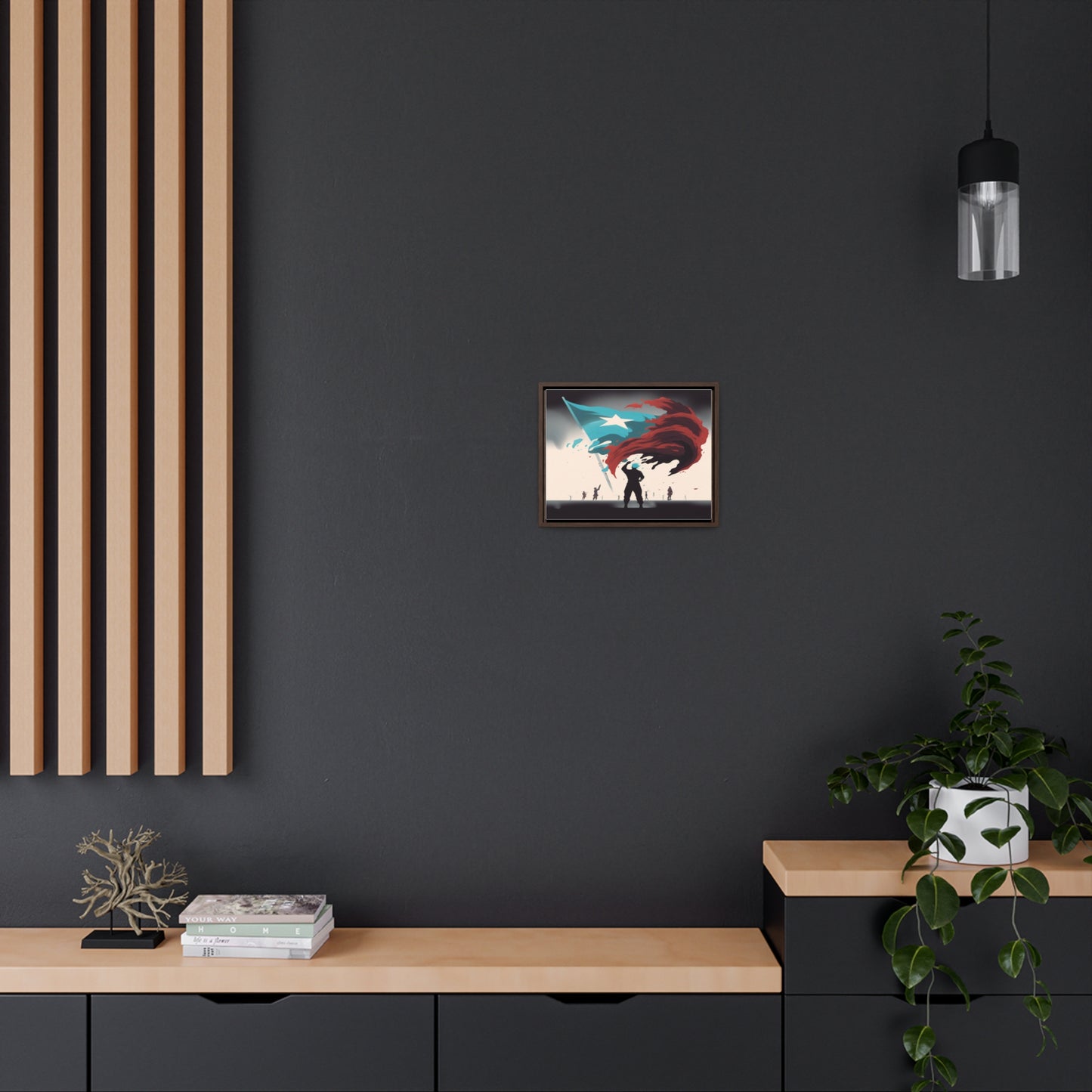 Envolturas de lienzo de galería, marco horizontal