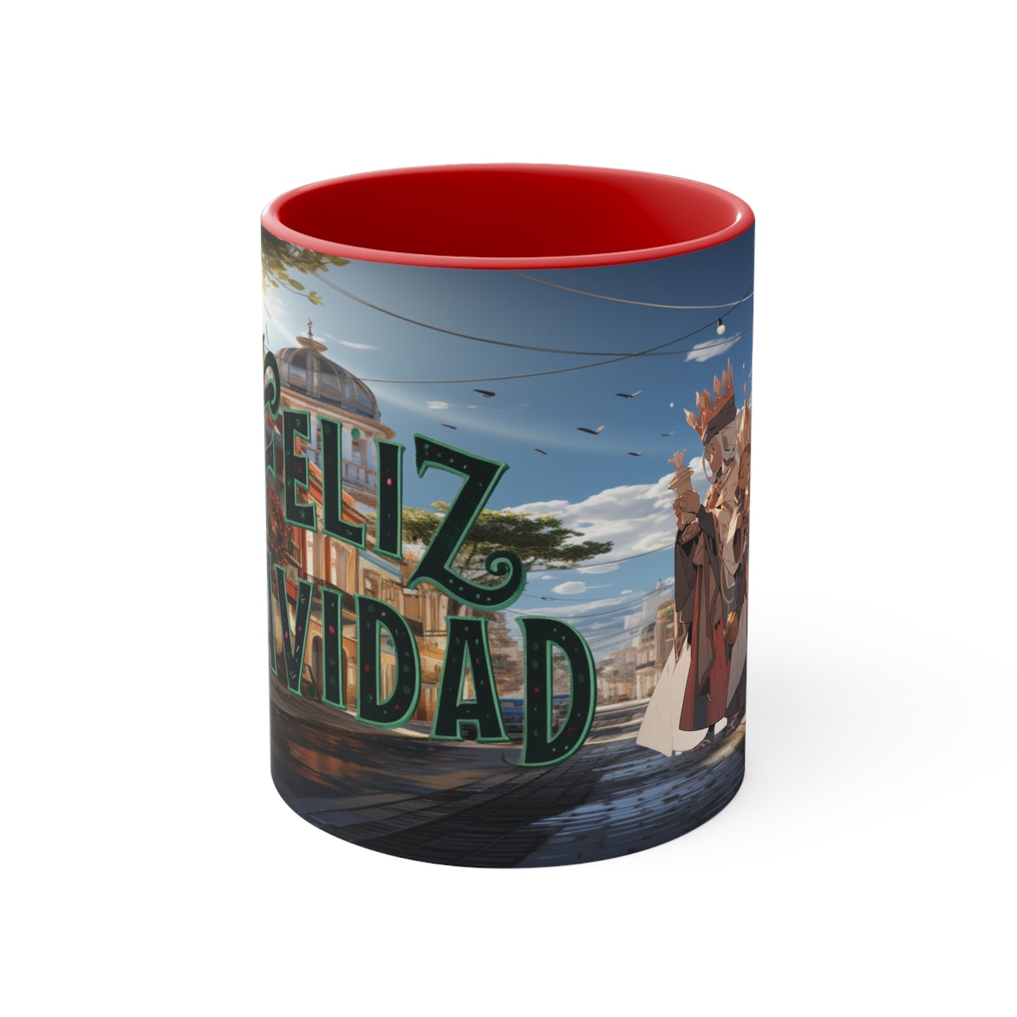 Trees Reyes Magos #2 | Accent Coffee Mug, 11oz