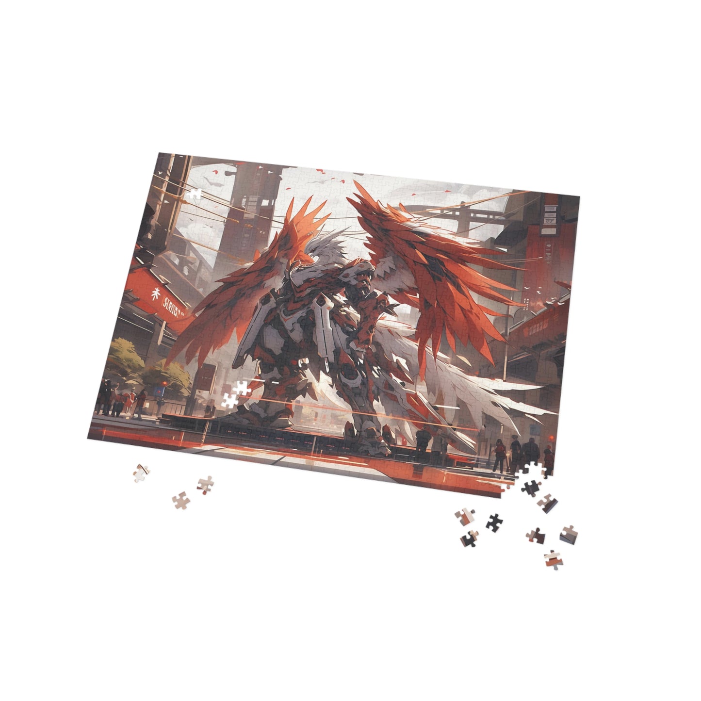 Robot hawk | Puzzle (96, 252, 500, 1000-Piece)