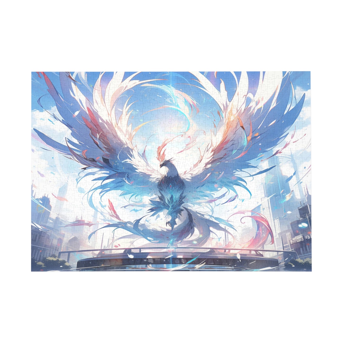 Silver Phoenix | Puzzle (96, 252, 500, 1000-Piece)