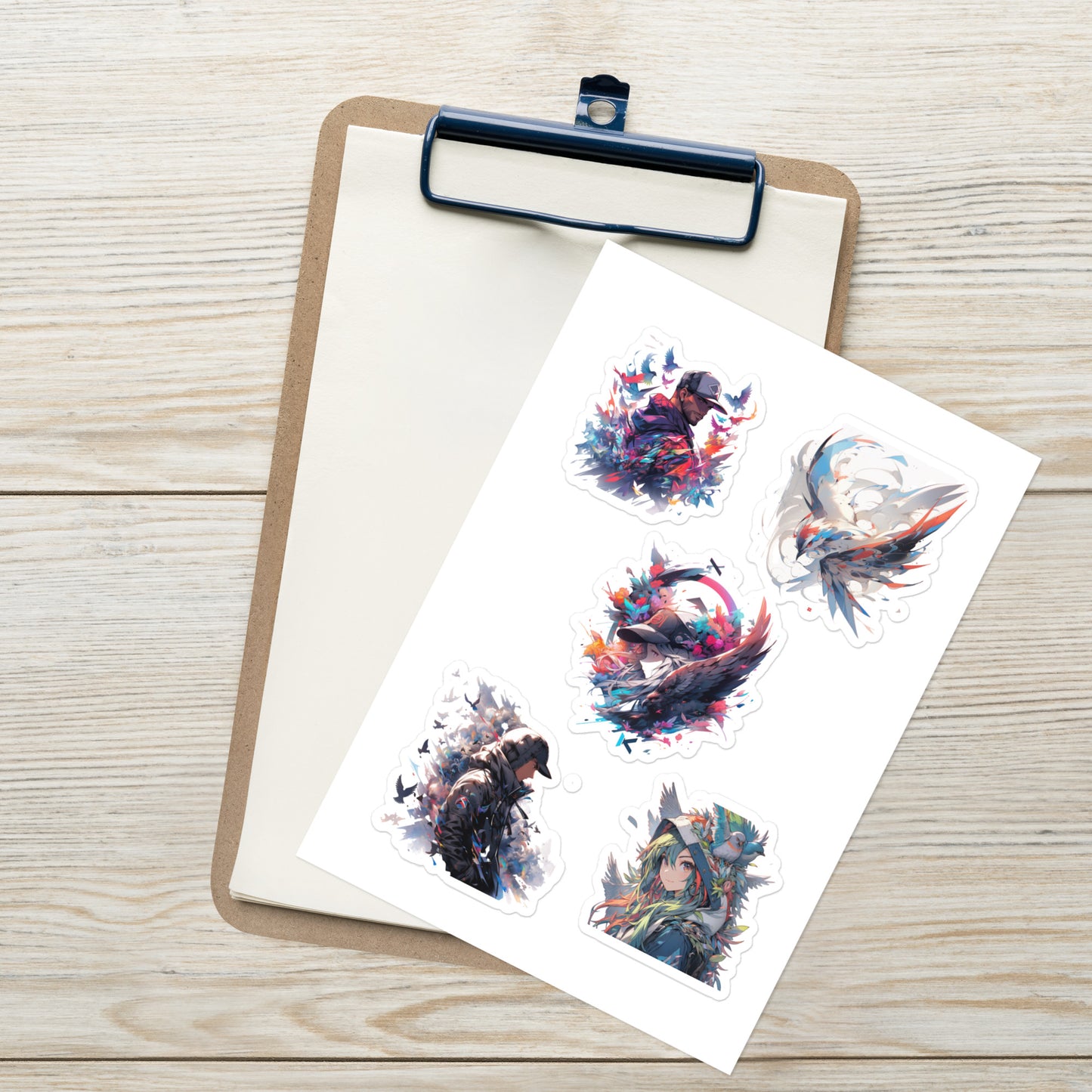 Urban phoenix mix | Sticker sheet