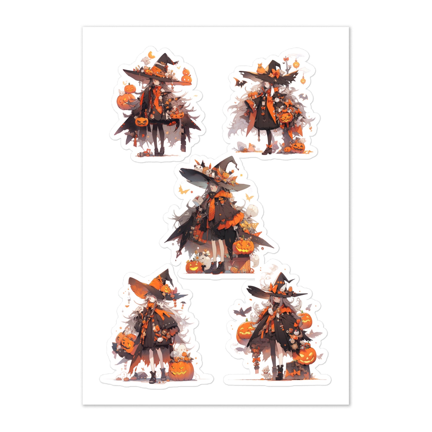 Halloween Witch #2 | Sticker sheet