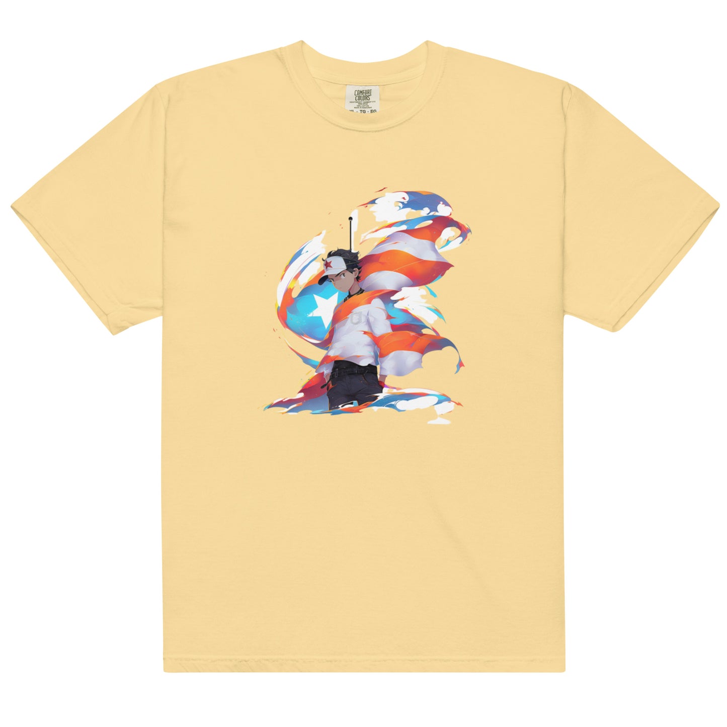 Anime PR | Men’s garment-dyed heavyweight t-shirt