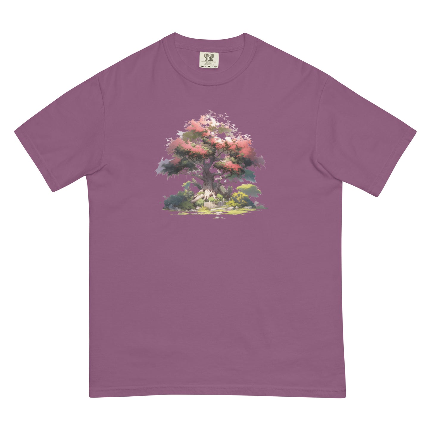 Red Tree | Unisex garment-dyed heavyweight t-shirt
