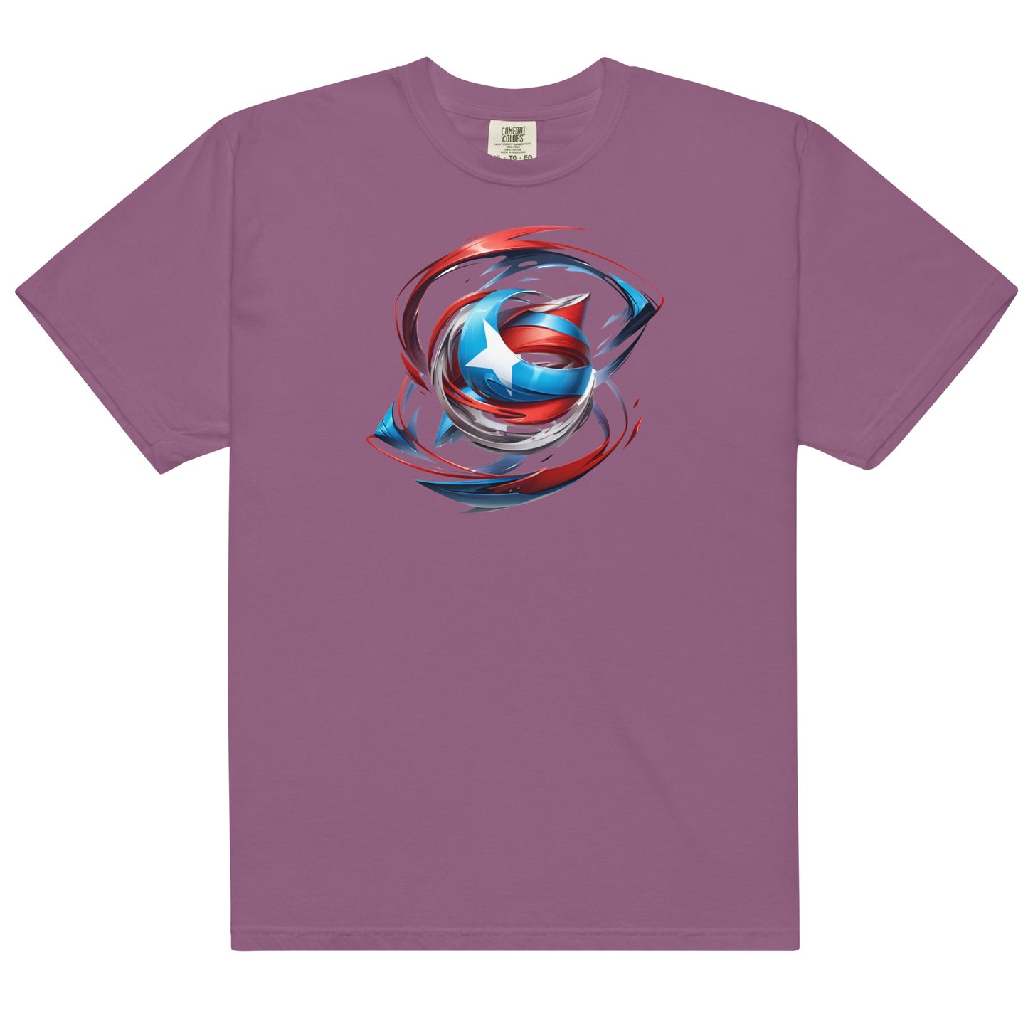 PR Logo Design #2 | Unisex garment-dyed heavyweight t-shirt