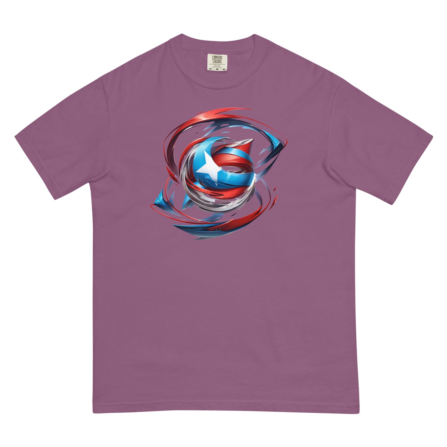 PR Logo Design #2 | Unisex garment-dyed heavyweight t-shirt