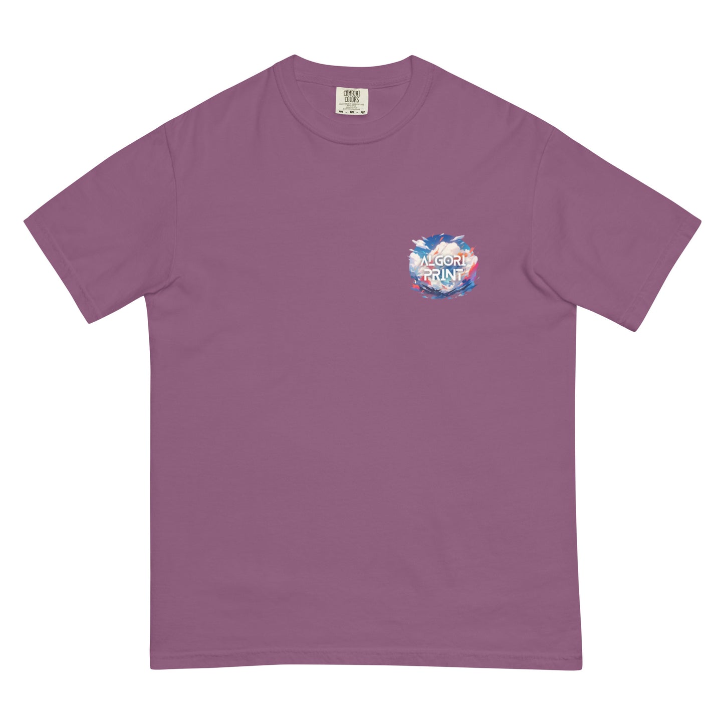 PR Palm Beach Algori Print Logo | Unisex garment-dyed heavyweight t-shirt