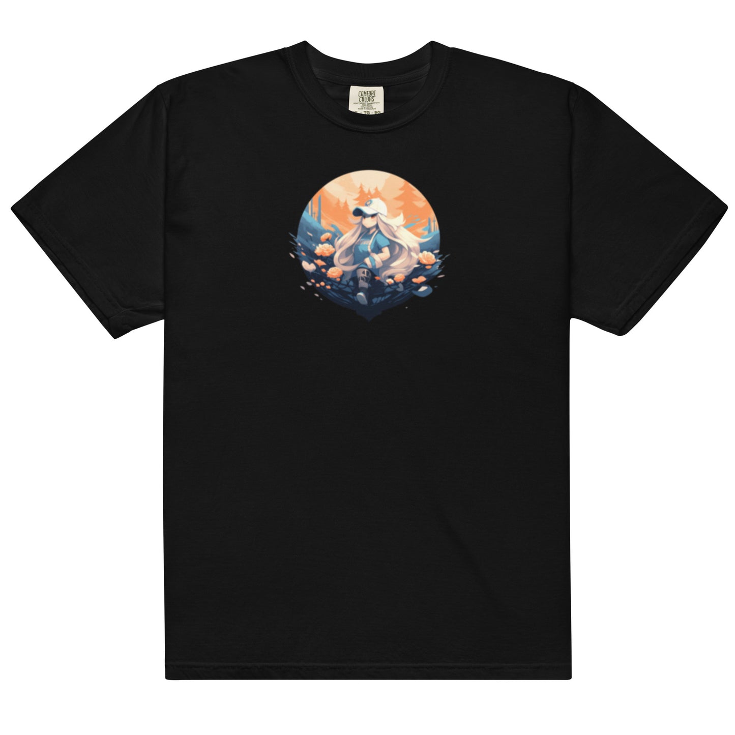 Clear Urban Girl Style | Unisex garment-dyed heavyweight t-shirt