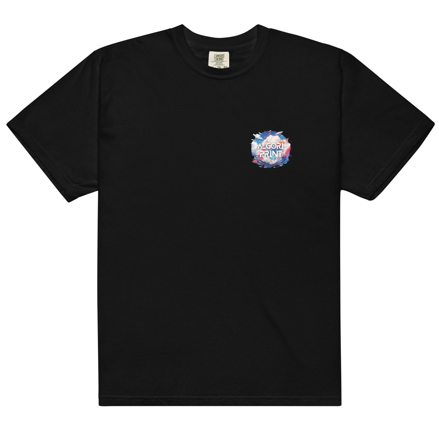 PR Palm Beach Algori Print Logo | Unisex garment-dyed heavyweight t-shirt