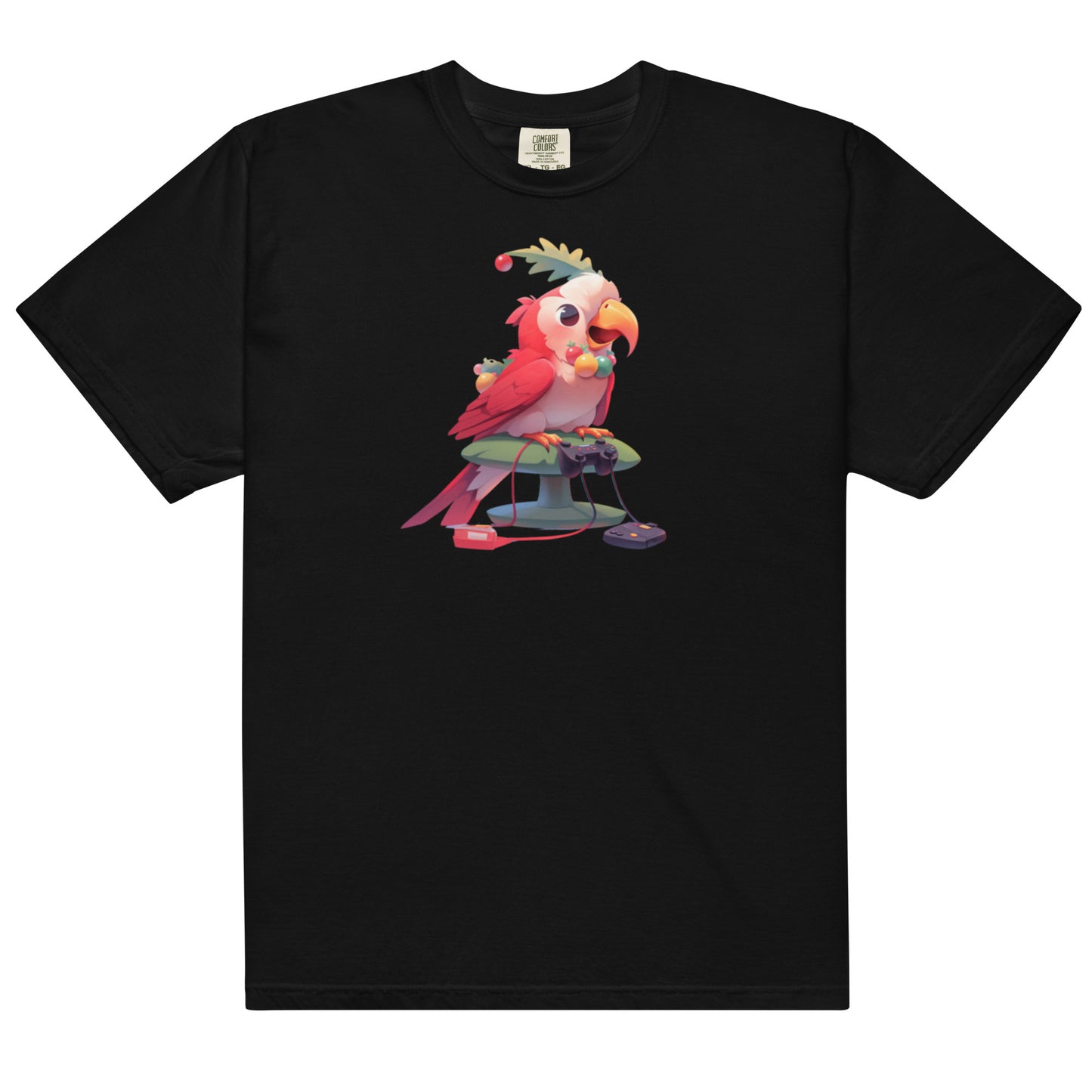 Cotorra Navideña #2 | Unisex garment-dyed heavyweight t-shirt