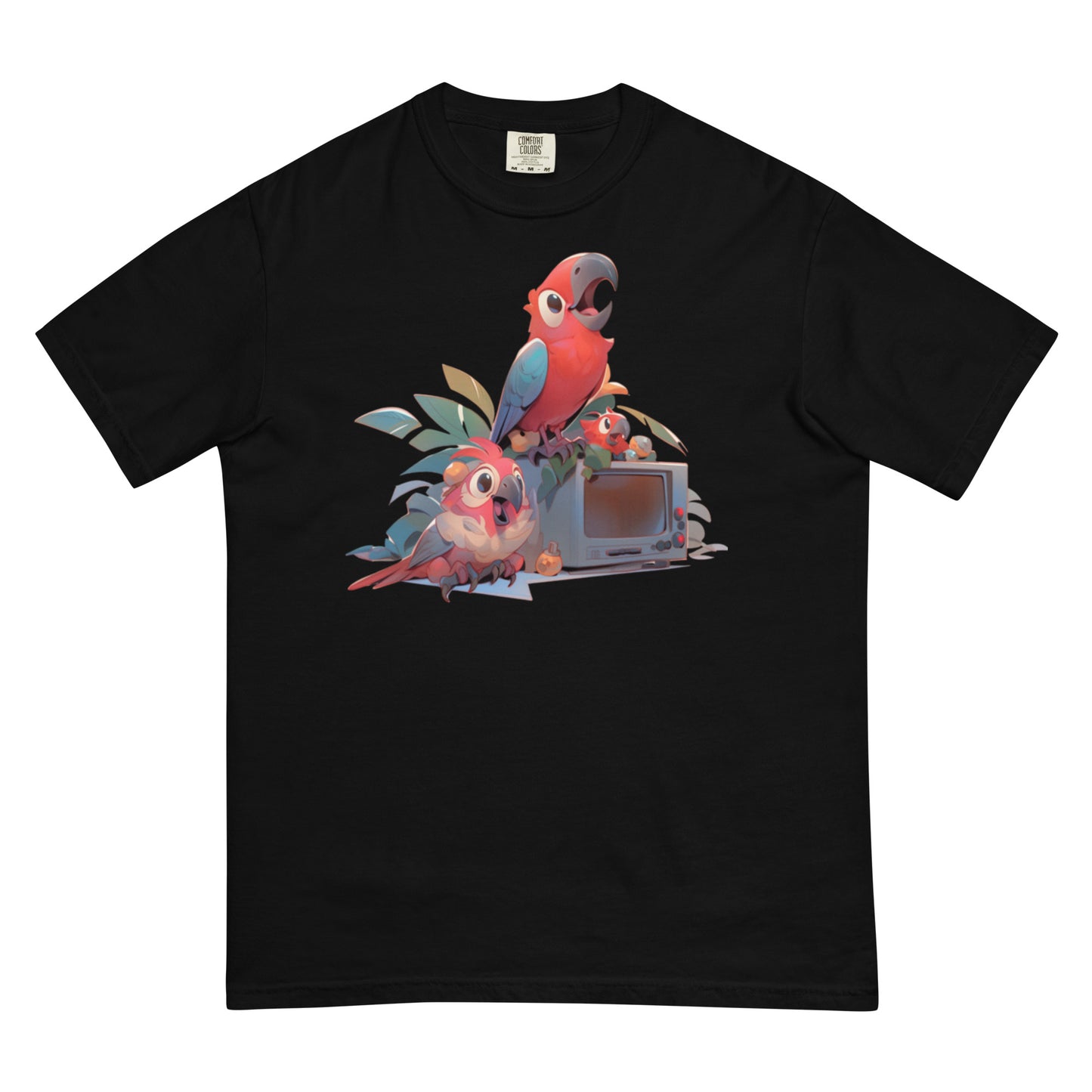 Cotorra Navideña #3 | Unisex garment-dyed heavyweight t-shirt