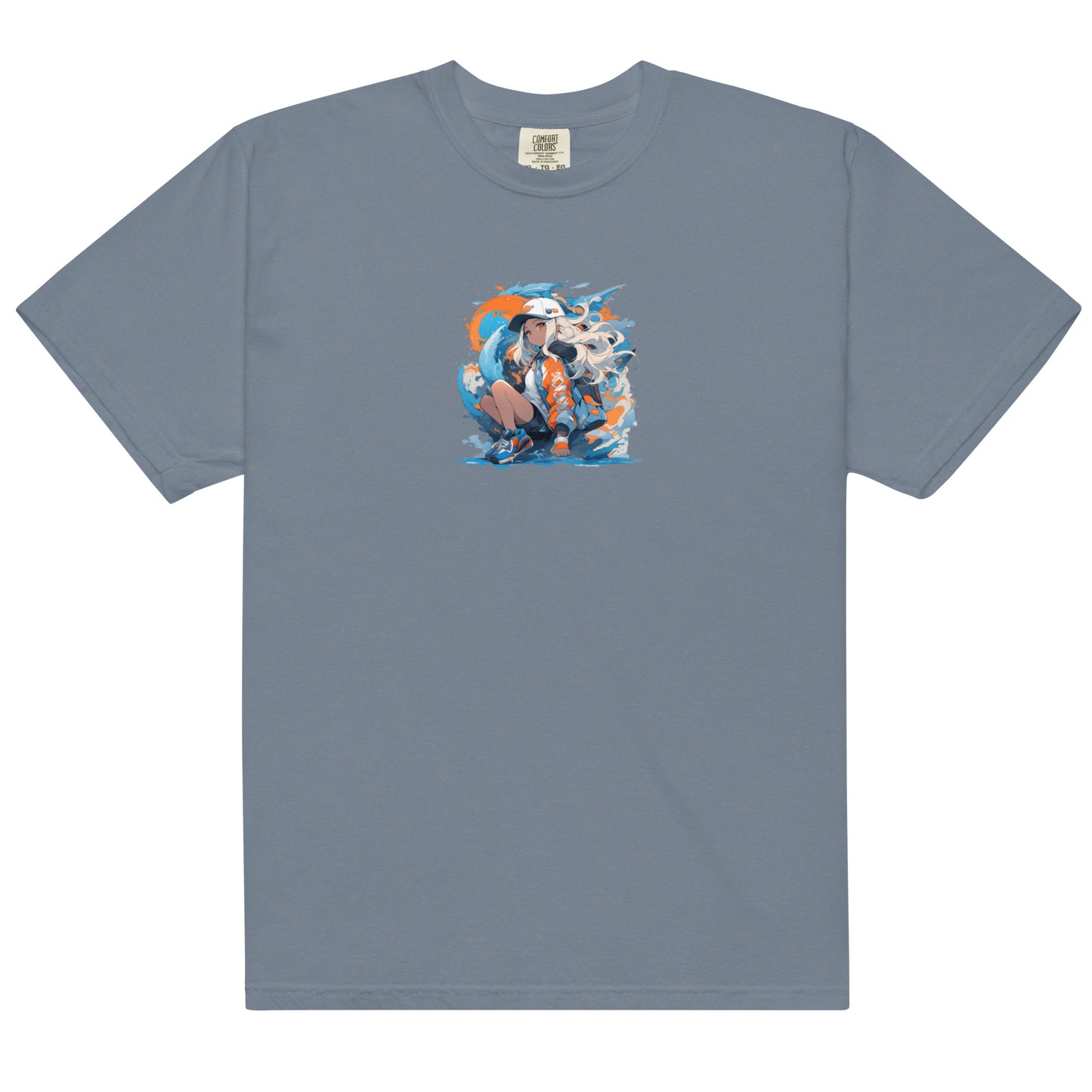 Fresh Urban Girl Style | Unisex garment-dyed heavyweight t-shirt