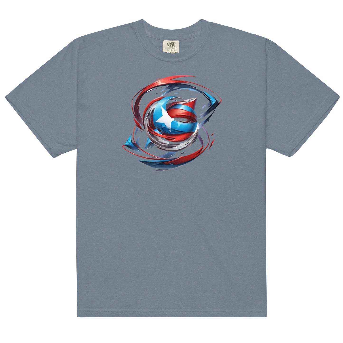 PR Logo Design #2 | Unisex garment-dyed heavyweight t-shirt