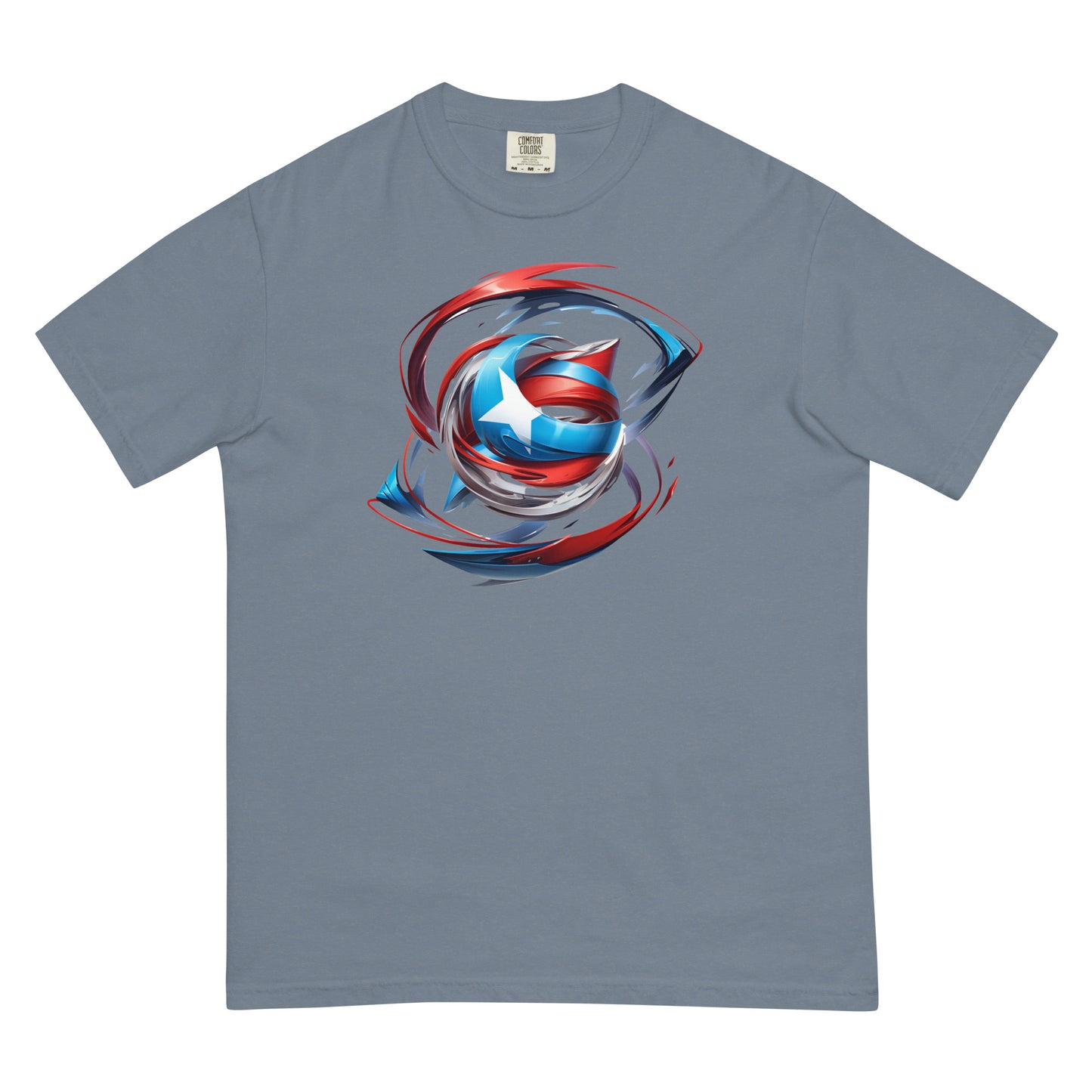 PR Logo Design #2 | Unisex garment-dyed heavyweight t-shirt
