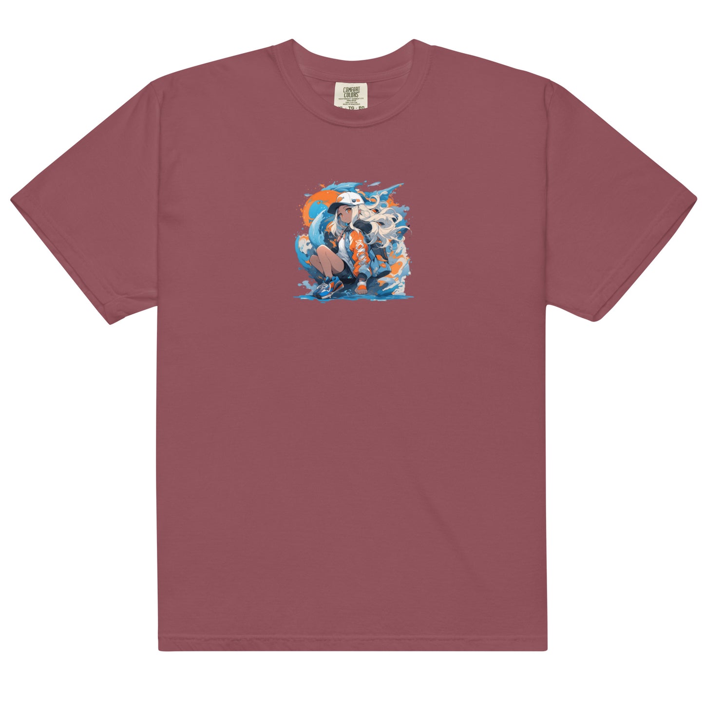 Fresh Urban Girl Style | Unisex garment-dyed heavyweight t-shirt