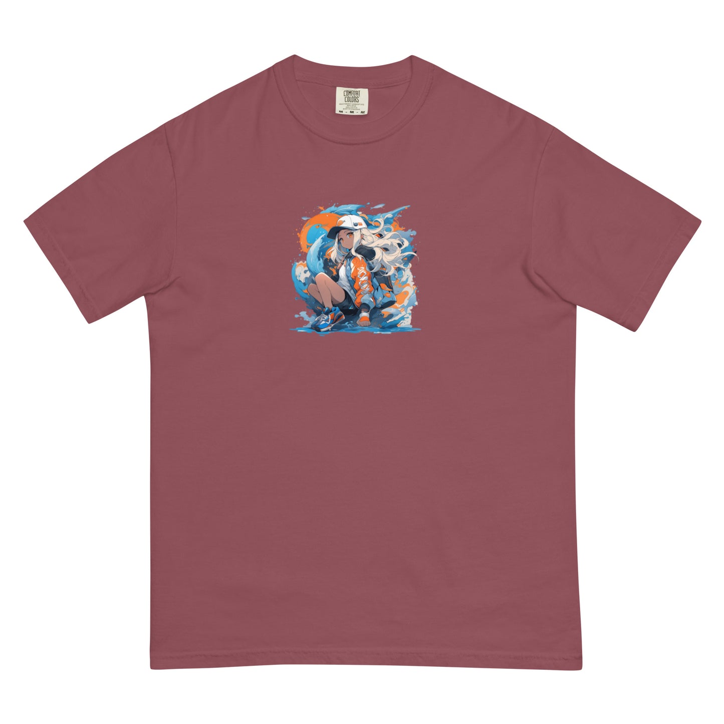 Fresh Urban Girl Style | Unisex garment-dyed heavyweight t-shirt