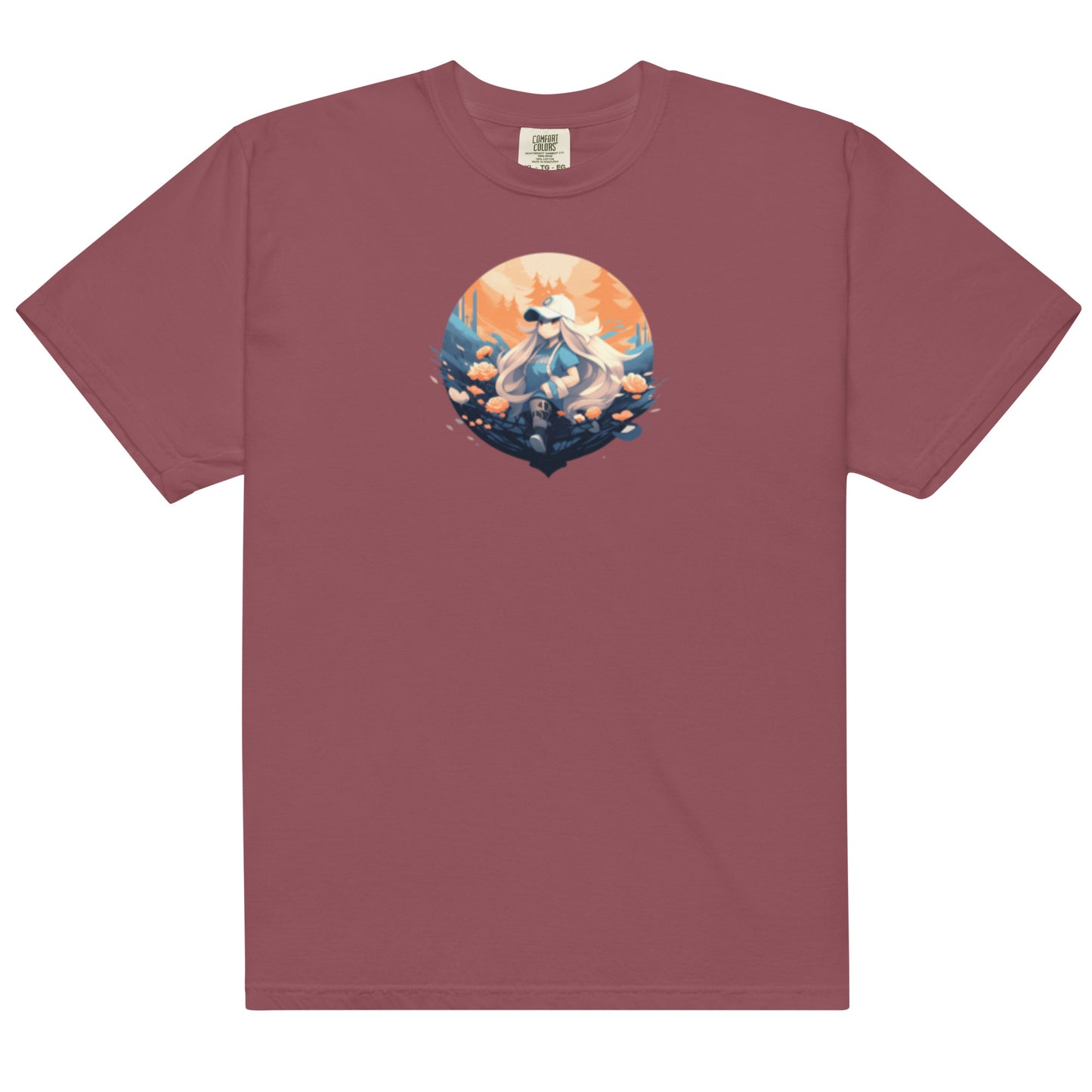 Clear Urban Girl Style | Unisex garment-dyed heavyweight t-shirt