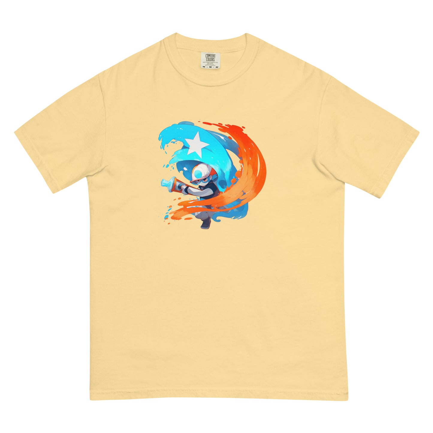 PR Paint Anime #3 | Unisex garment-dyed heavyweight t-shirt