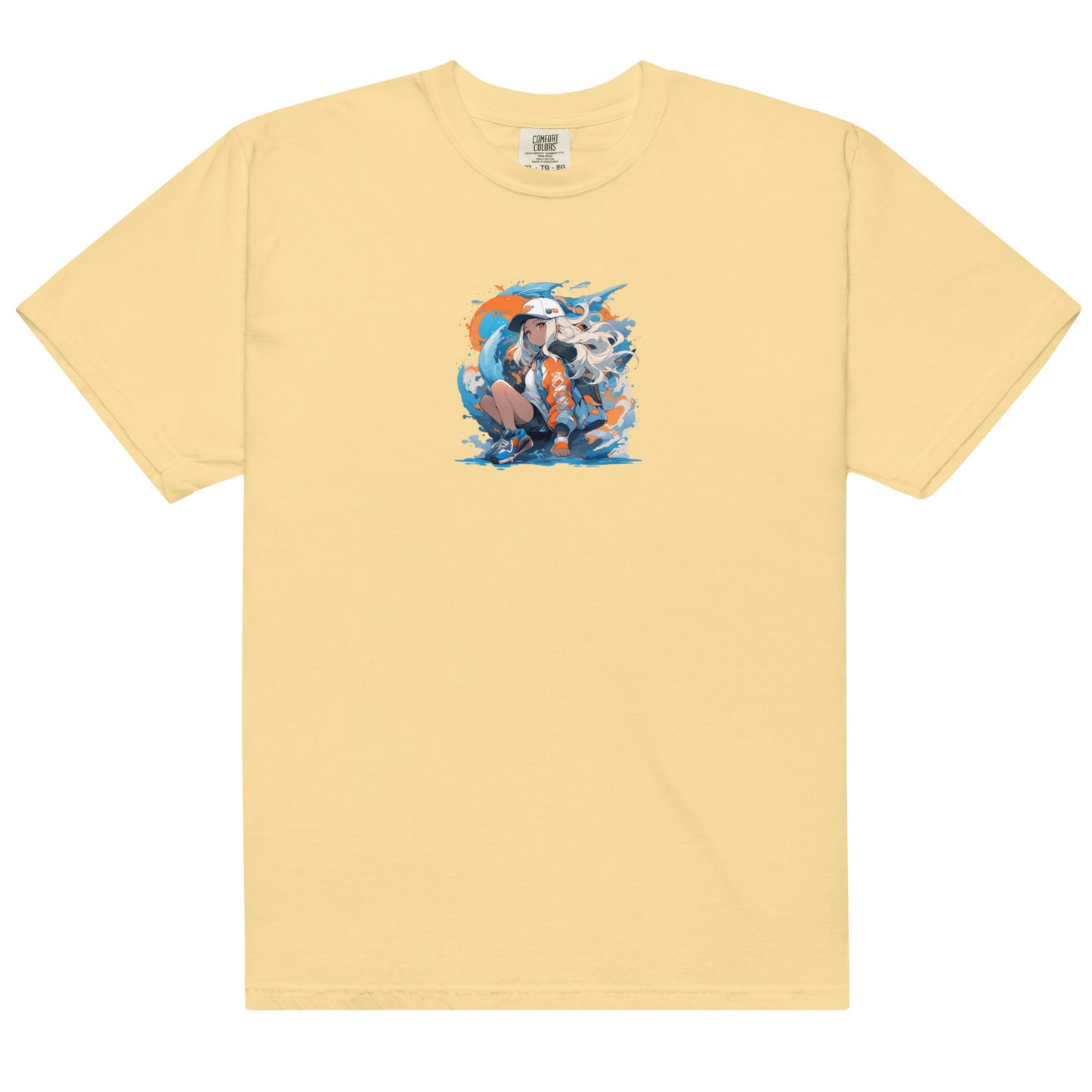 Fresh Urban Girl Style | Unisex garment-dyed heavyweight t-shirt