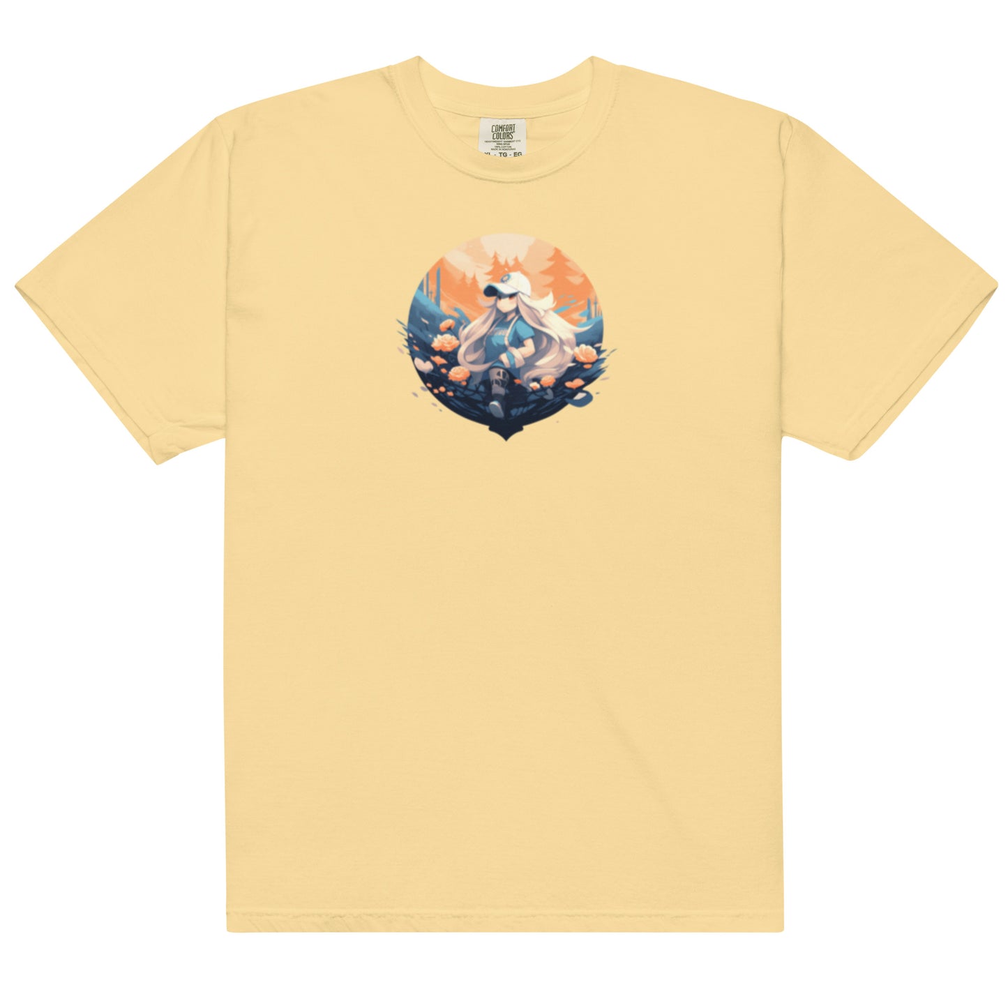 Clear Urban Girl Style | Unisex garment-dyed heavyweight t-shirt
