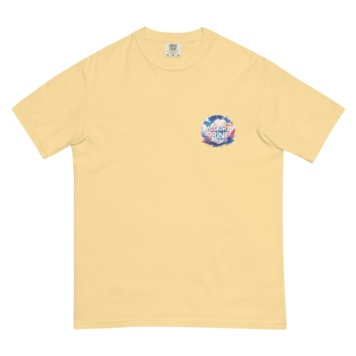 PR Palm Beach Algori Print Logo | Unisex garment-dyed heavyweight t-shirt