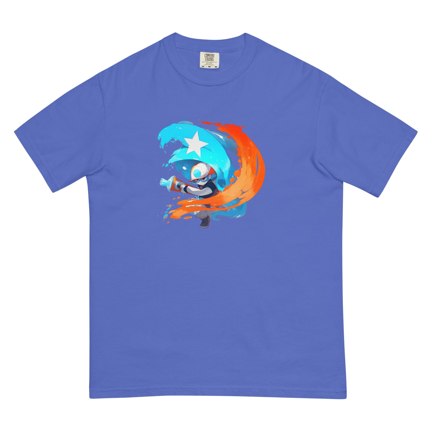 PR Paint Anime #3 | Unisex garment-dyed heavyweight t-shirt
