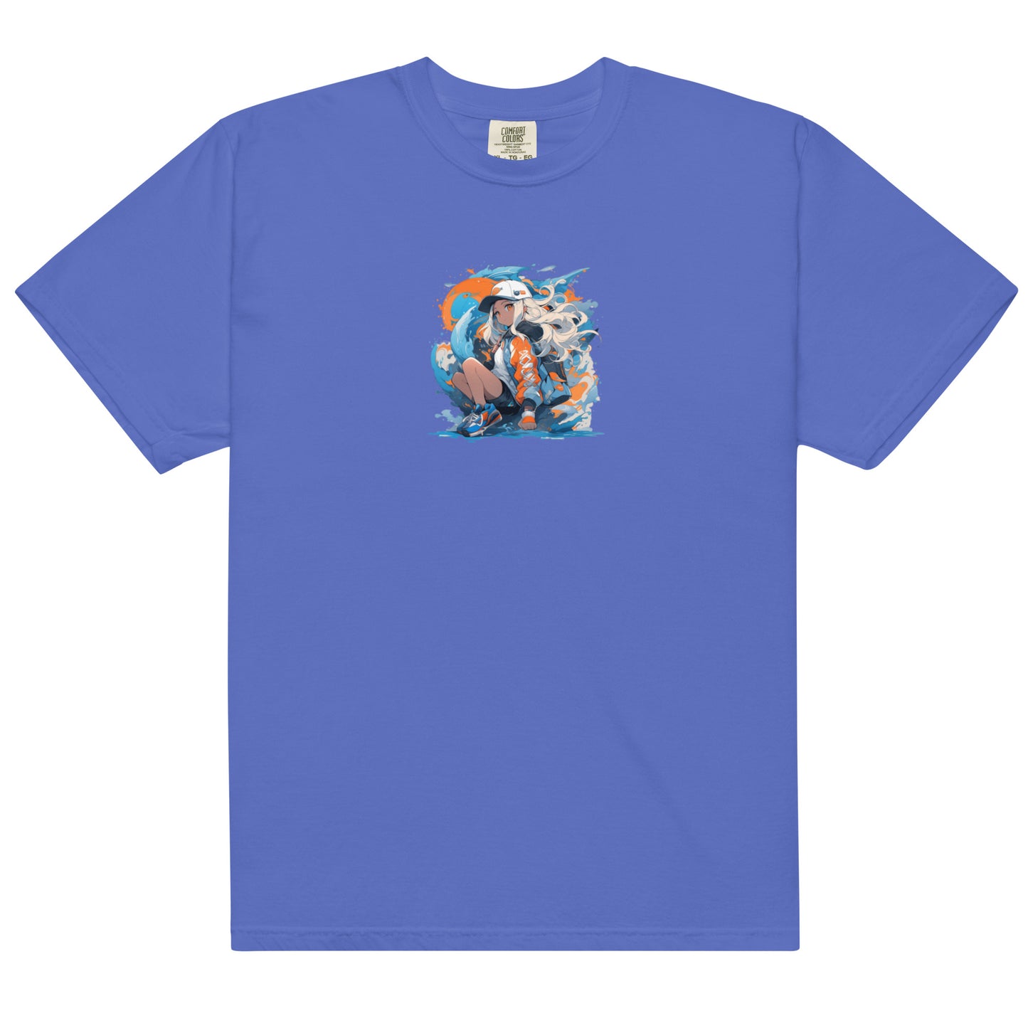 Fresh Urban Girl Style | Unisex garment-dyed heavyweight t-shirt