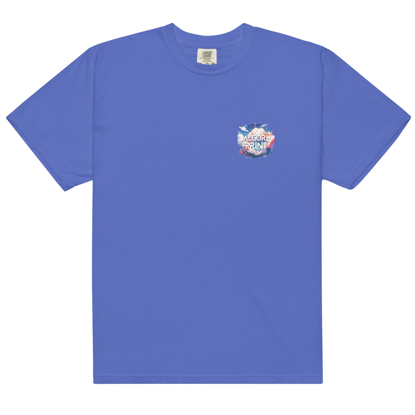 PR Palm Beach Algori Print Logo | Unisex garment-dyed heavyweight t-shirt