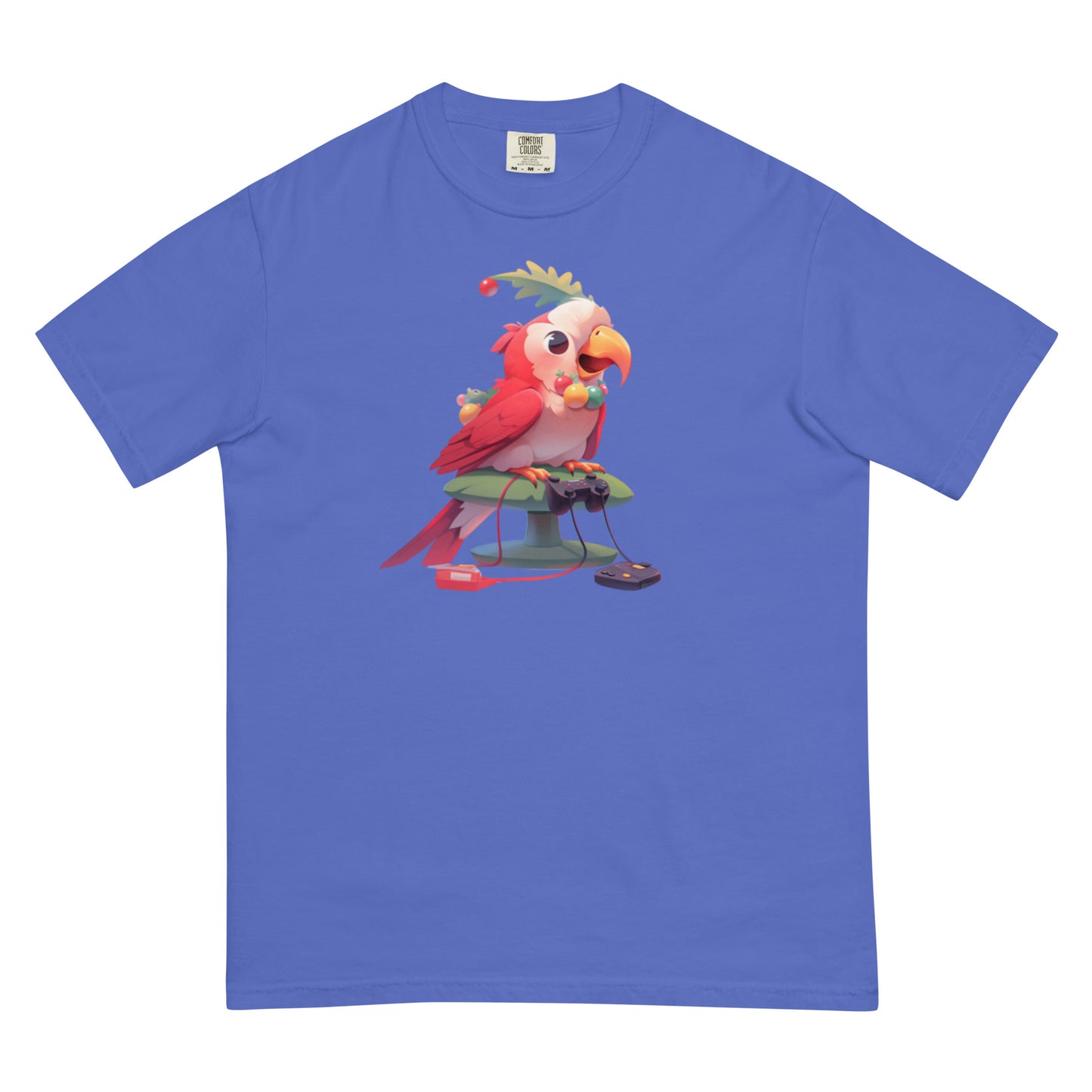Cotorra Navideña #2 | Unisex garment-dyed heavyweight t-shirt