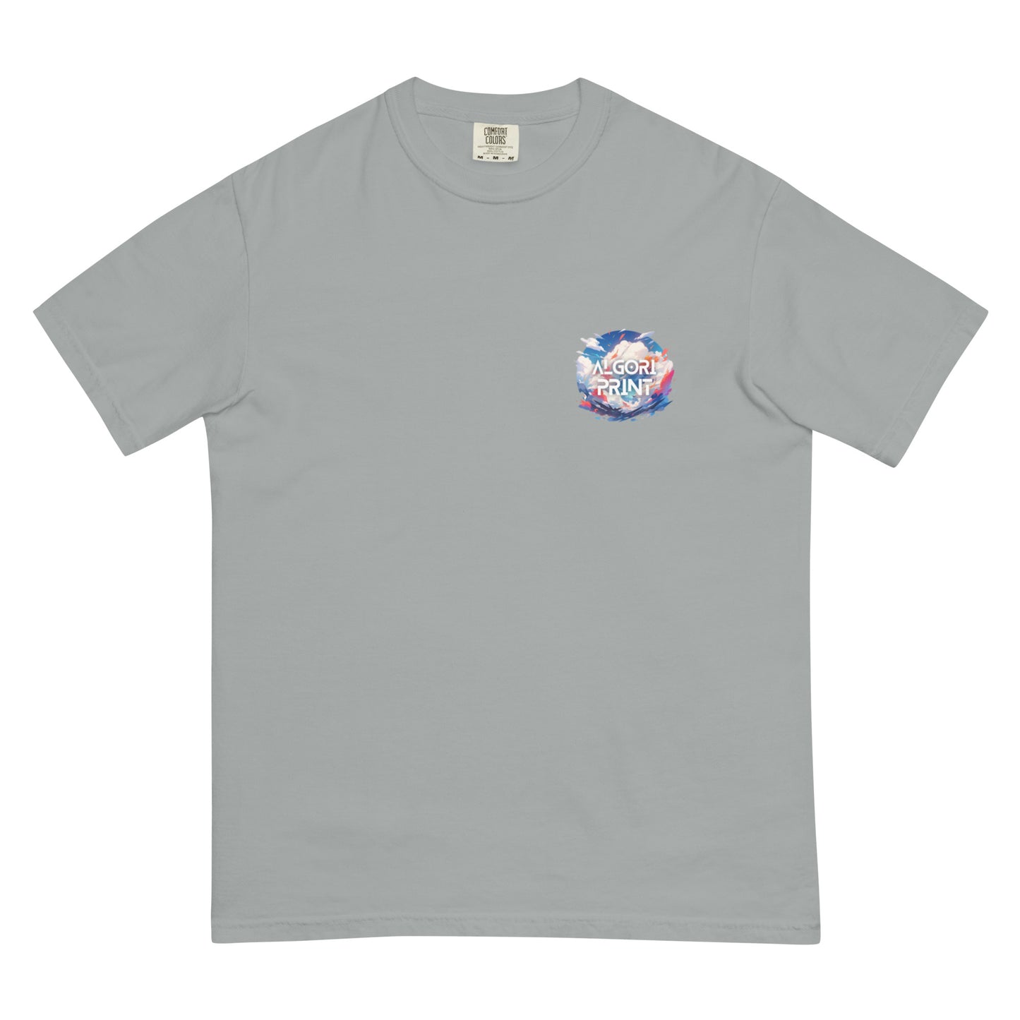 PR Palm Beach Algori Print Logo | Unisex garment-dyed heavyweight t-shirt