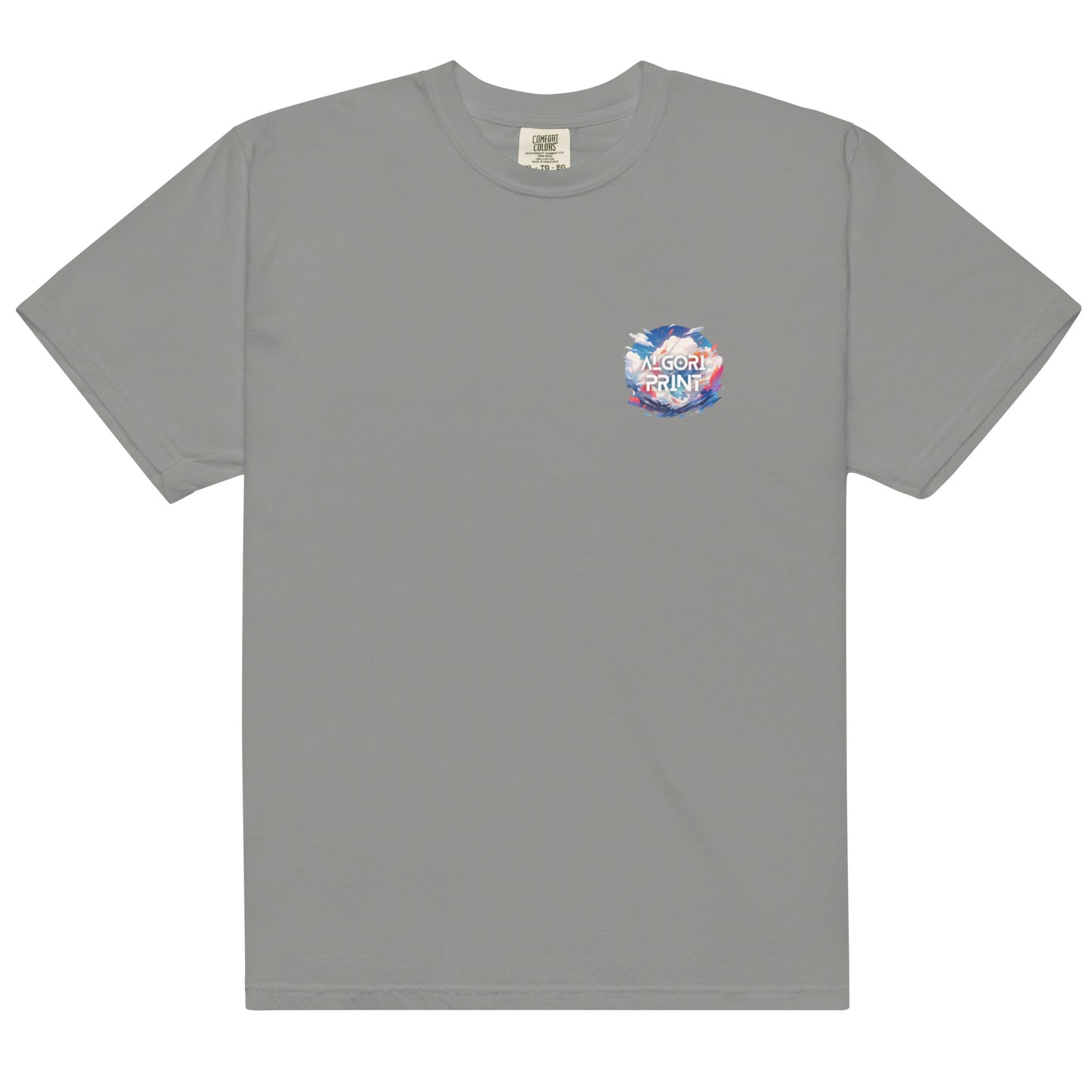 PR Palm Beach Algori Print Logo | Unisex garment-dyed heavyweight t-shirt