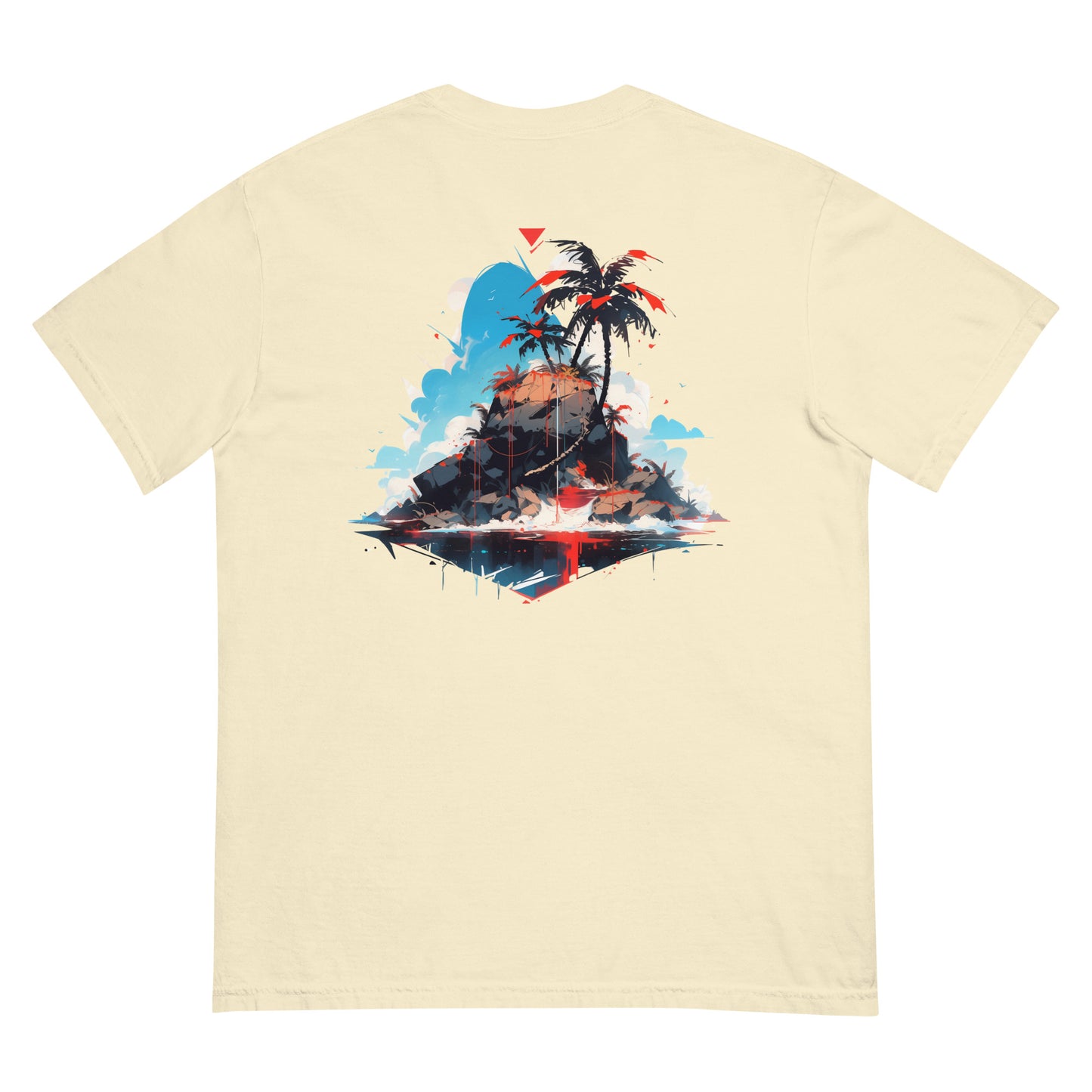 Tropical Cloud || Unisex garment-dyed heavyweight t-shirt