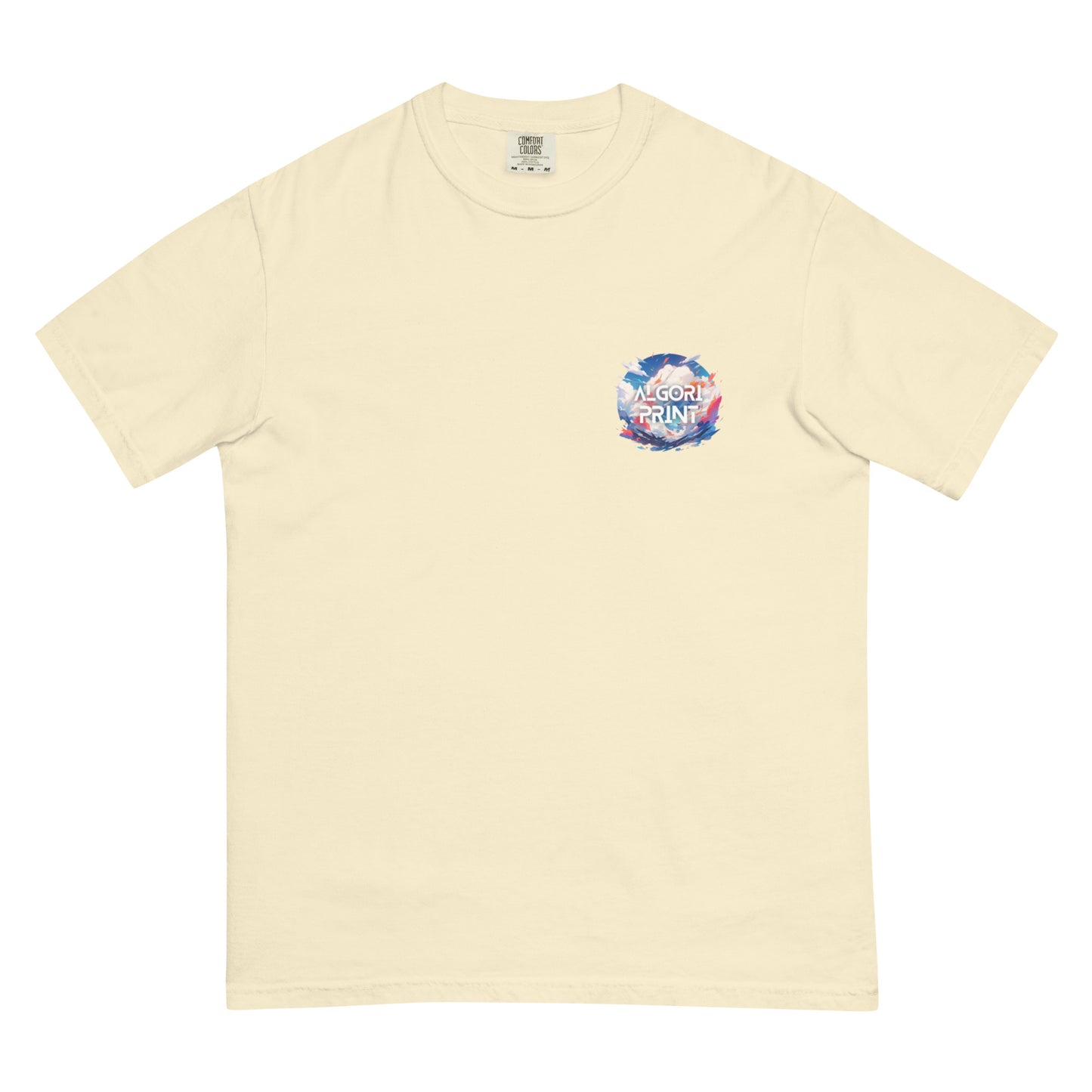 PR Palm Beach Algori Print Logo | Unisex garment-dyed heavyweight t-shirt