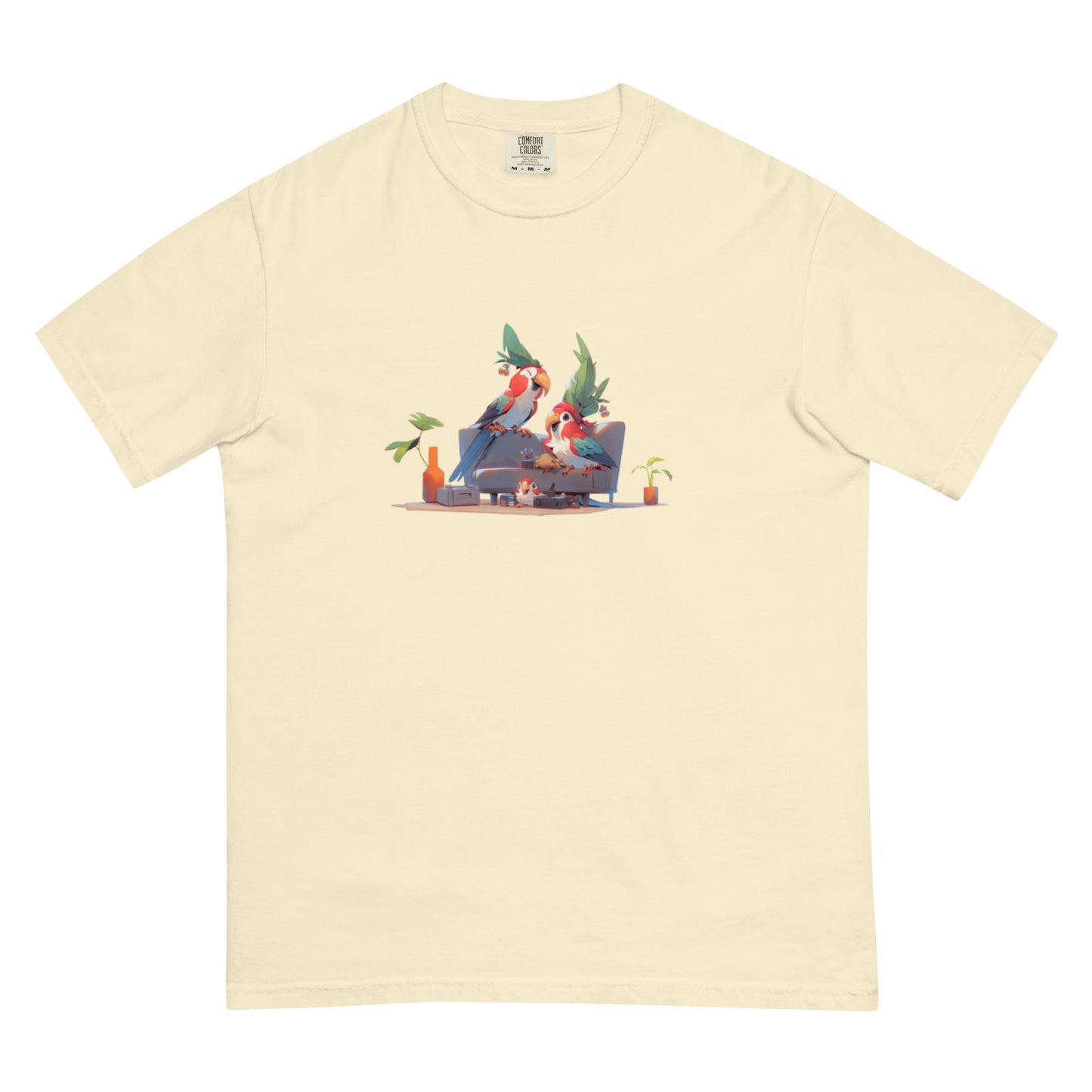 Cotorra Navideña #1 | Unisex garment-dyed heavyweight t-shirt