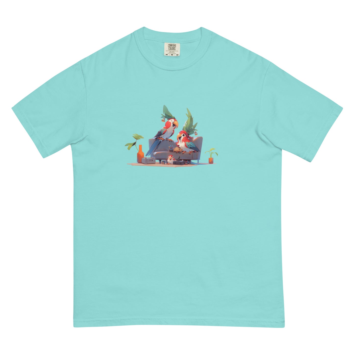 Cotorra Navideña #1 | Unisex garment-dyed heavyweight t-shirt
