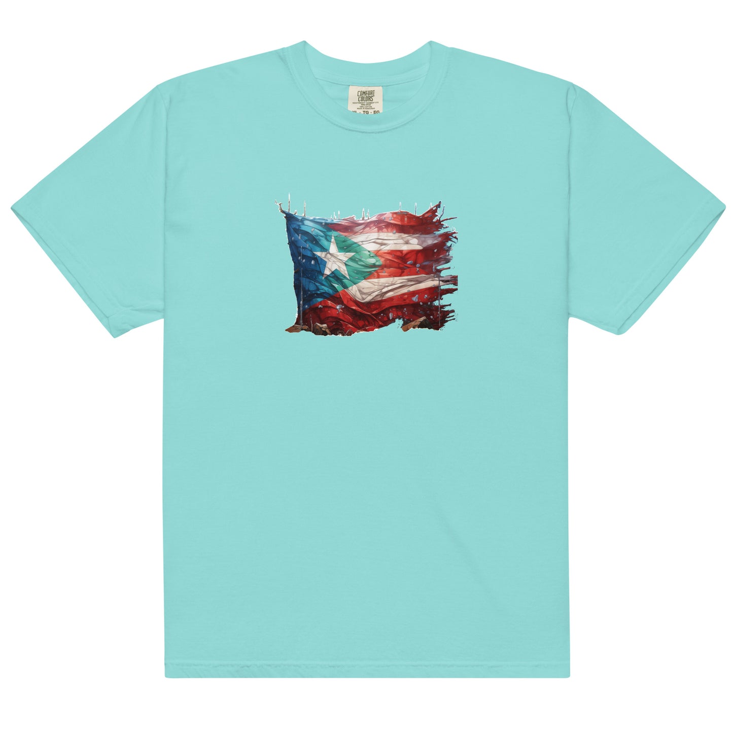 New Bandera PR 2024 | Unisex garment-dyed heavyweight t-shirt